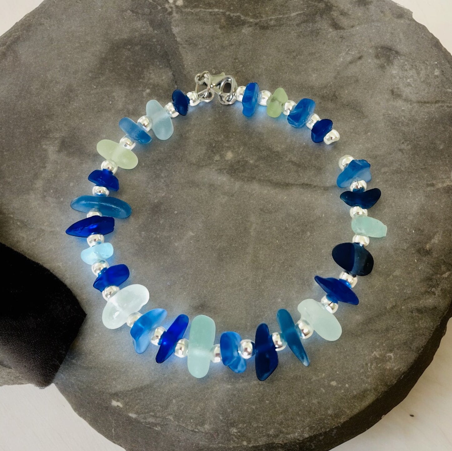 Seaham Sea Glass Full Circle Bracelet