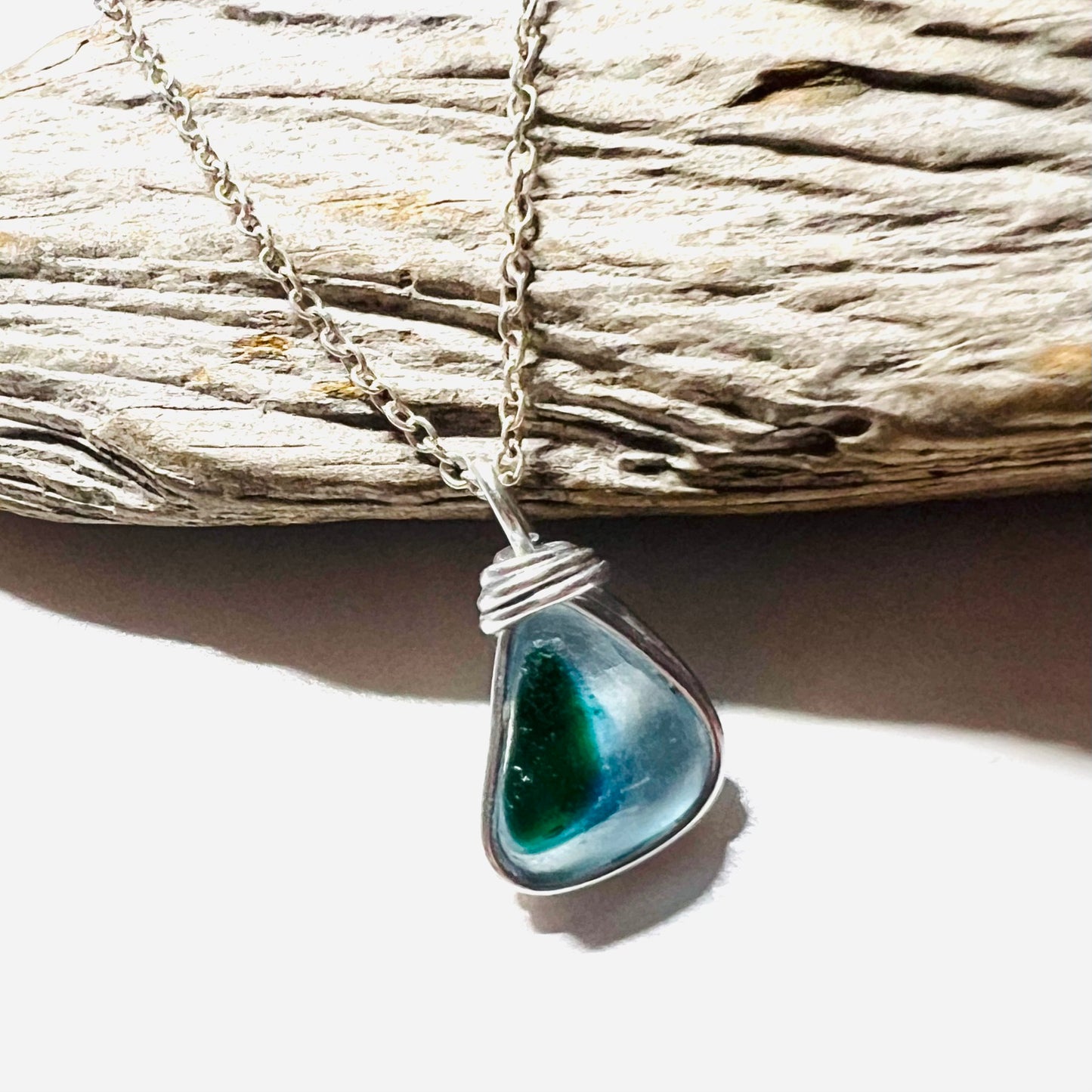 Seaham Sea Glass Multi Pendant