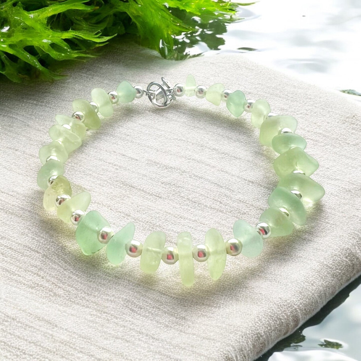 Seaham Sea Glass Full Circle Bracelet