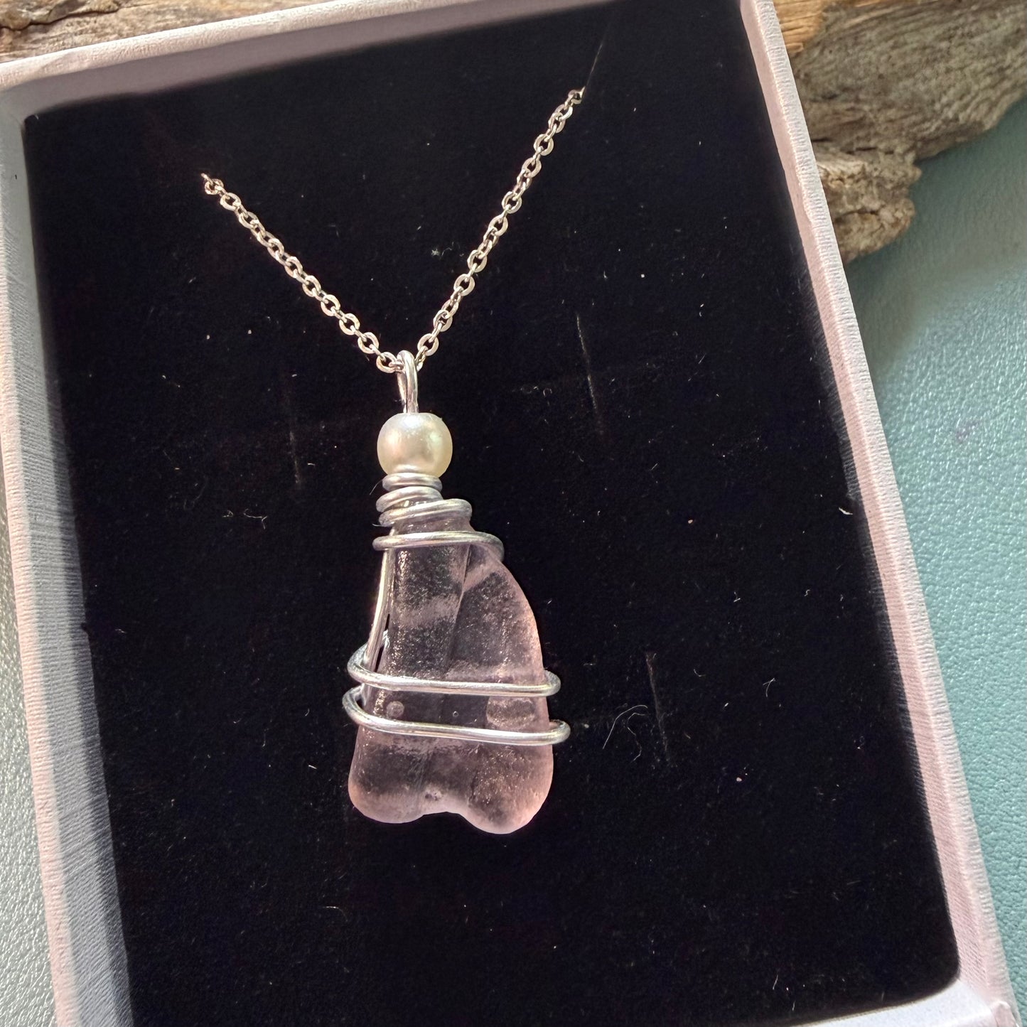 Scottish Highlands Sea Glass Pendant