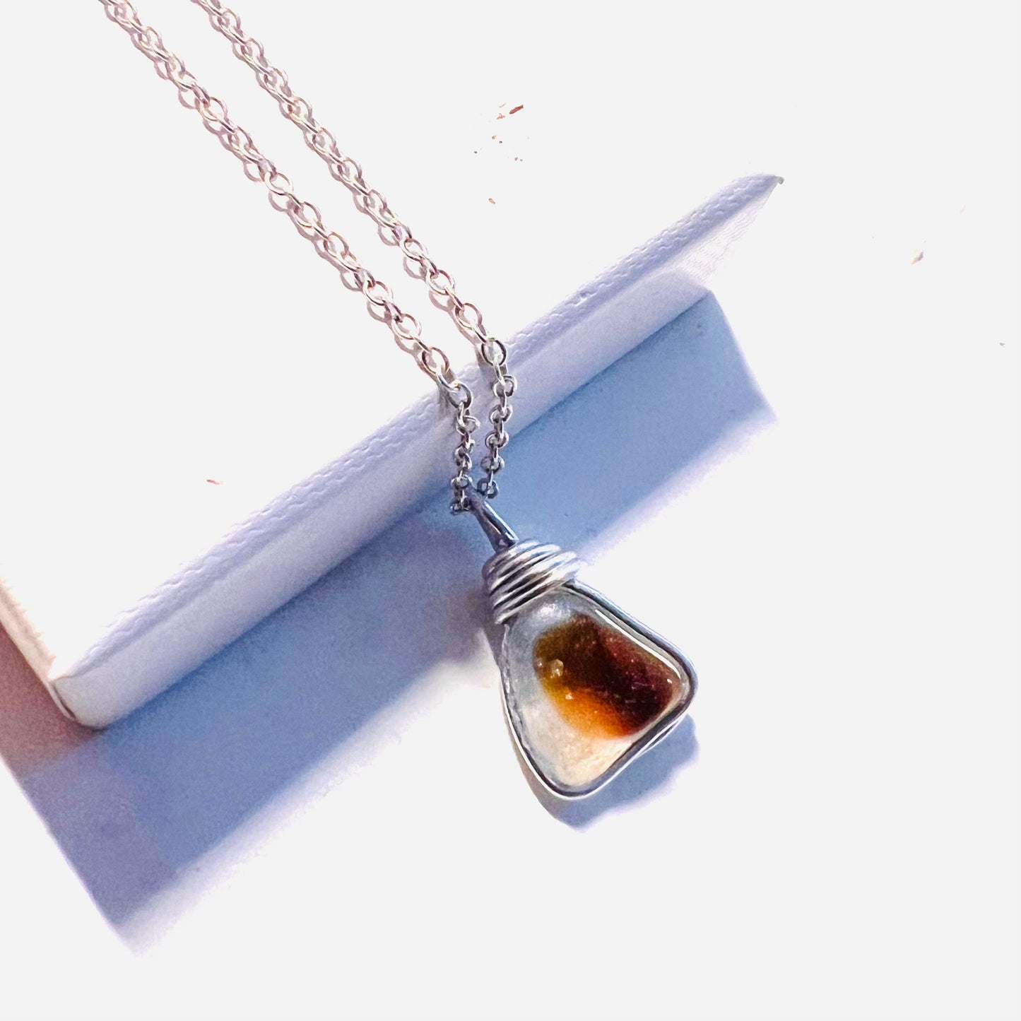 Multi Tone Seaham Sea Glass Pendant