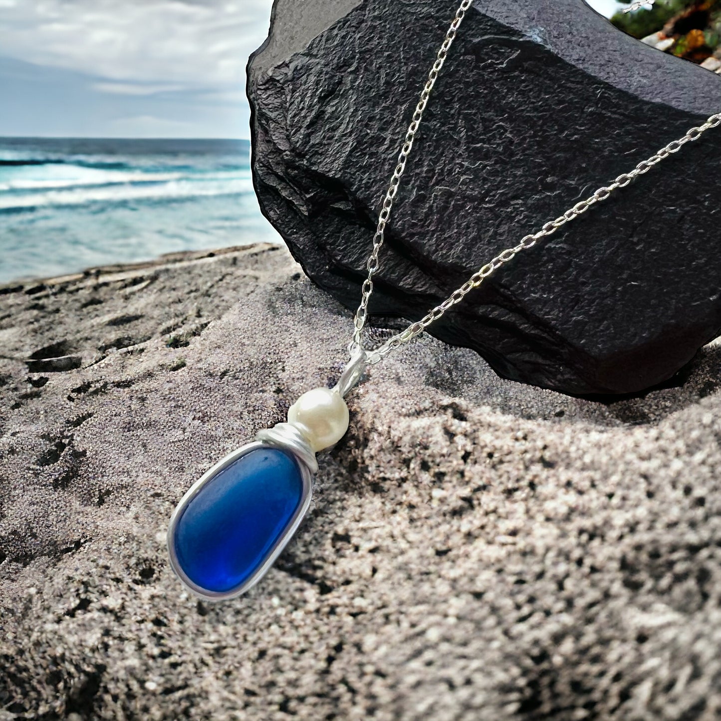 Kent Sea Glass Pendant