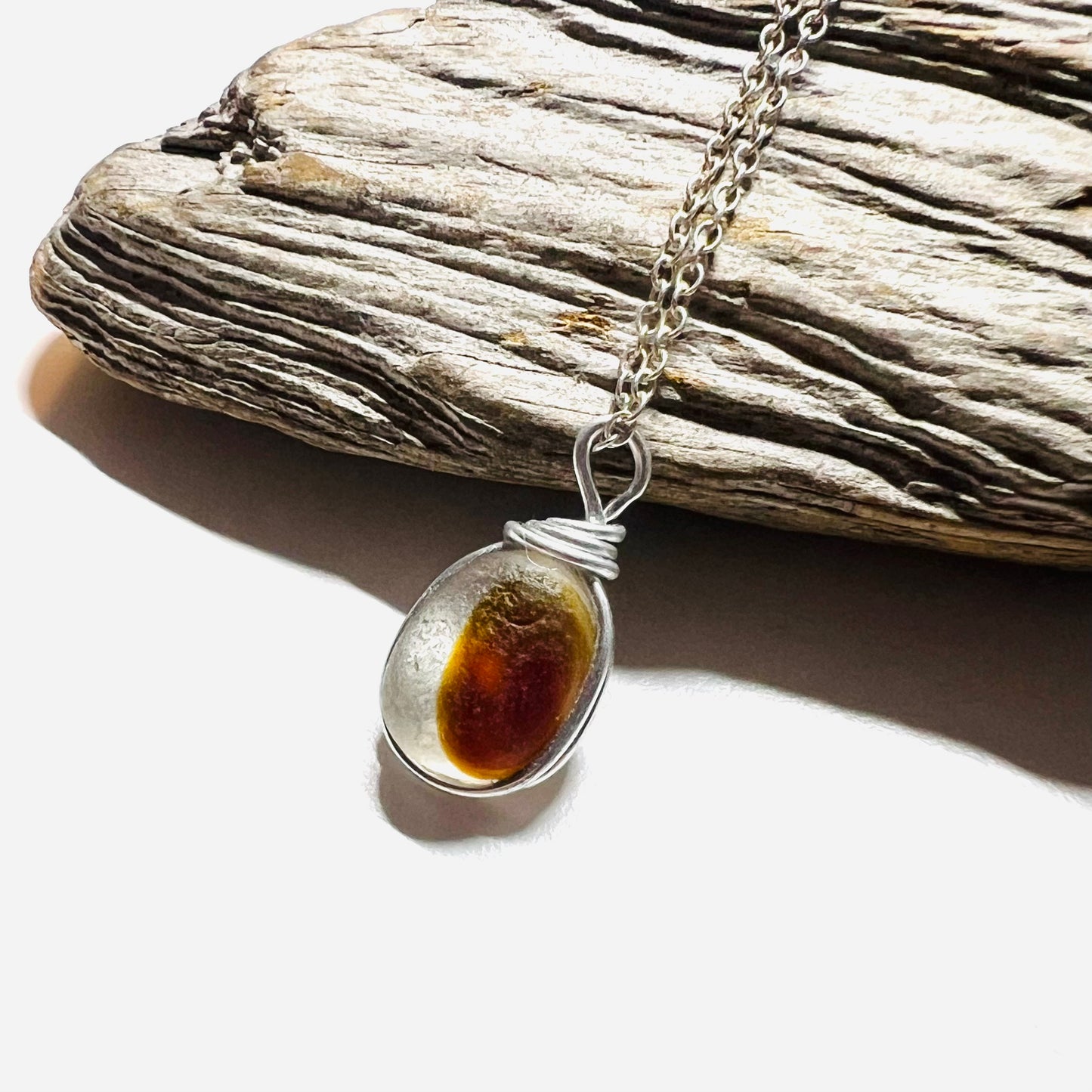 Seaham Sea Glass Multi Pendant