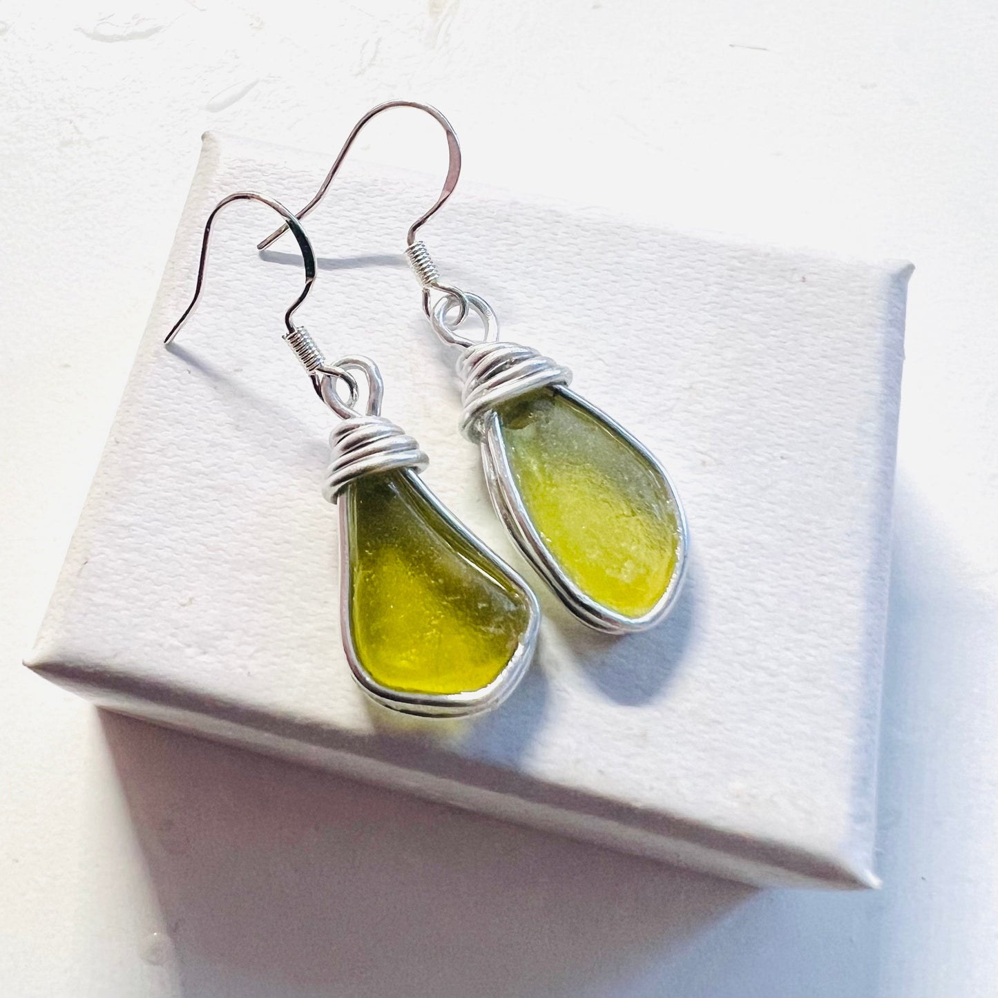Seaham Sea Glass Earrings