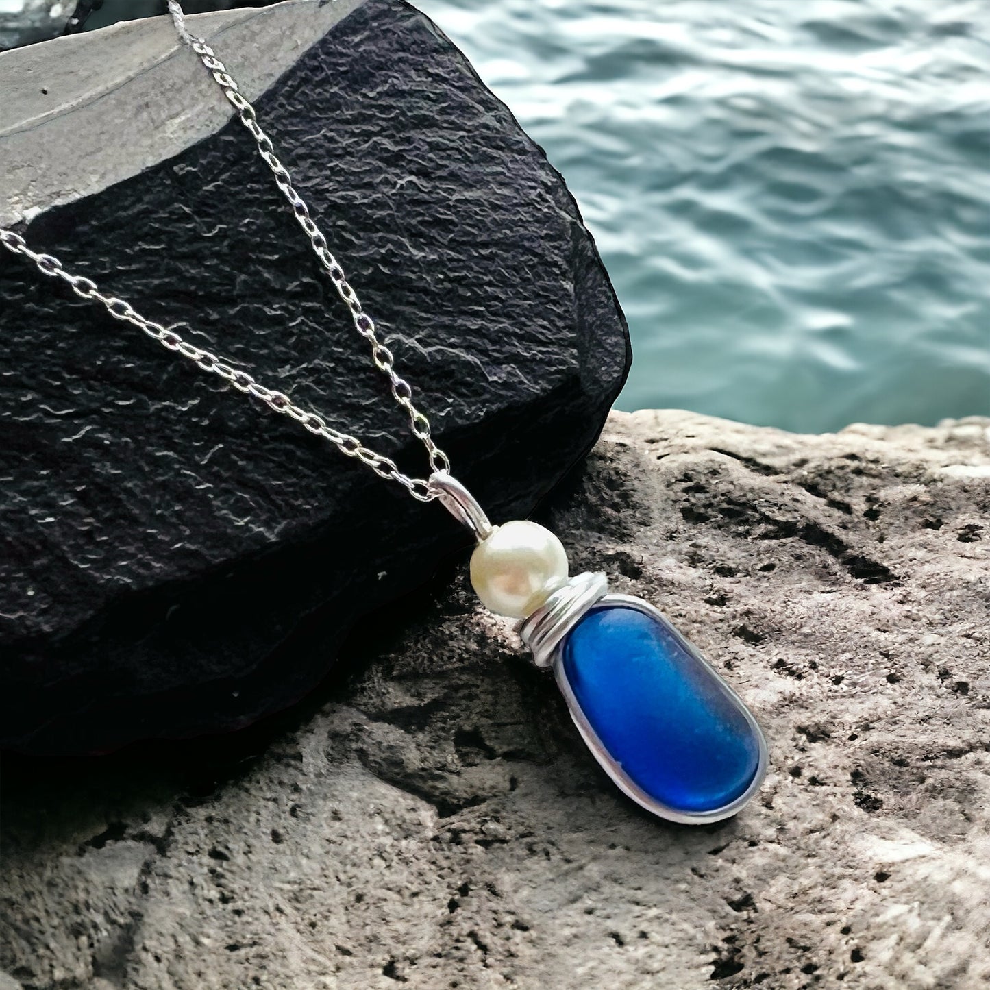 Kent Sea Glass Pendant