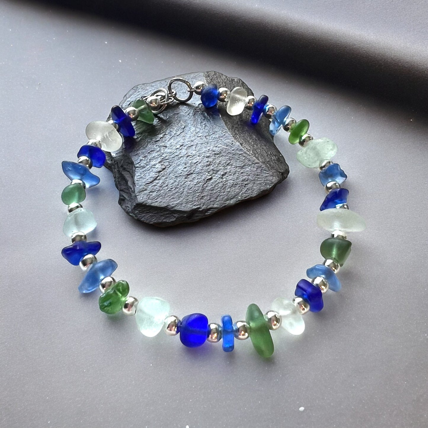 Seaham Sea Glass Full Circle Bracelet