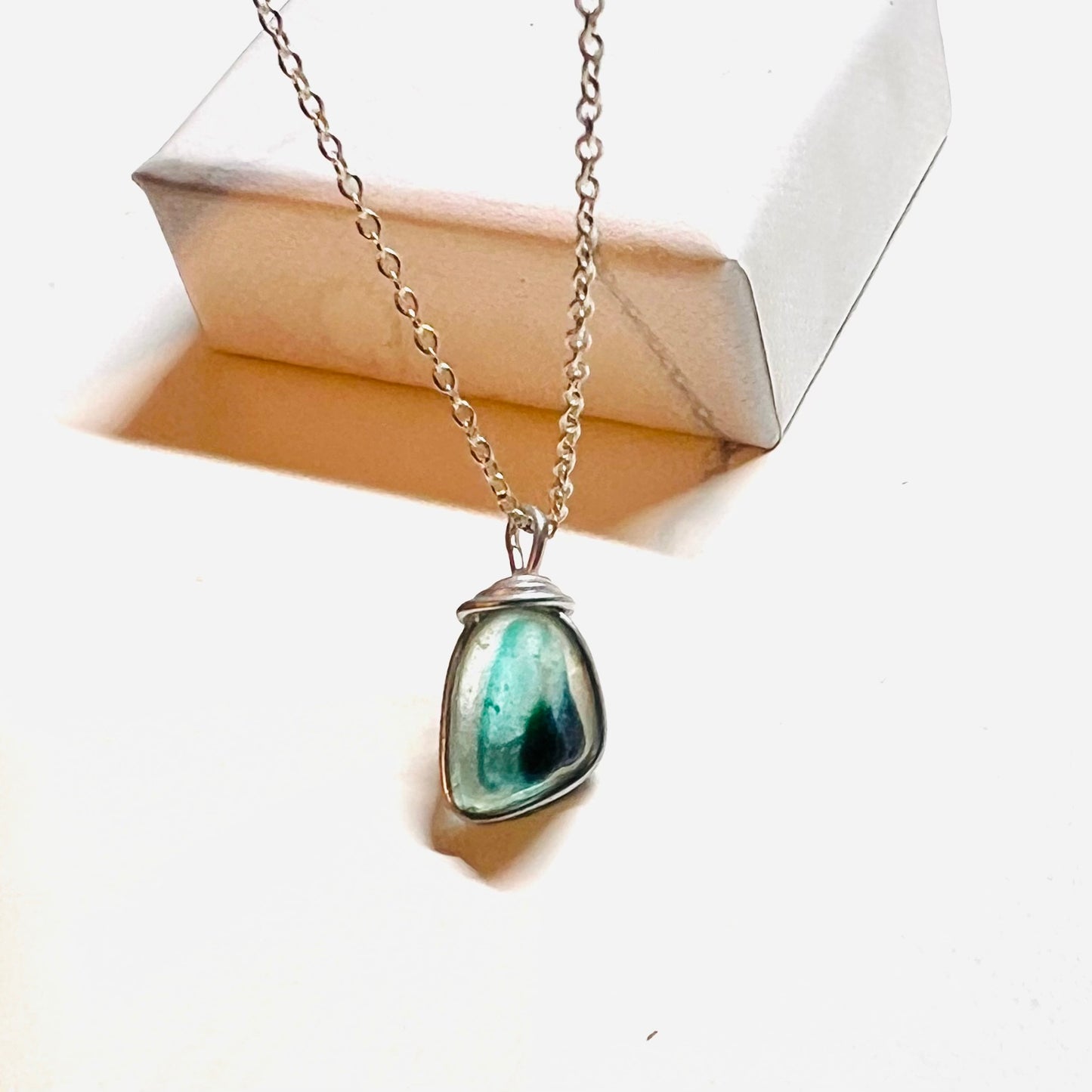 Seaham Sea Glass Multi Pendant