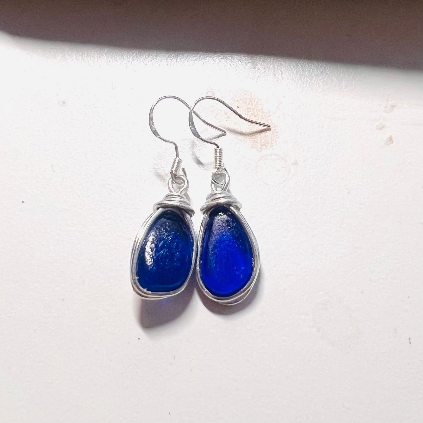 Seaham Sea Glass Earrings