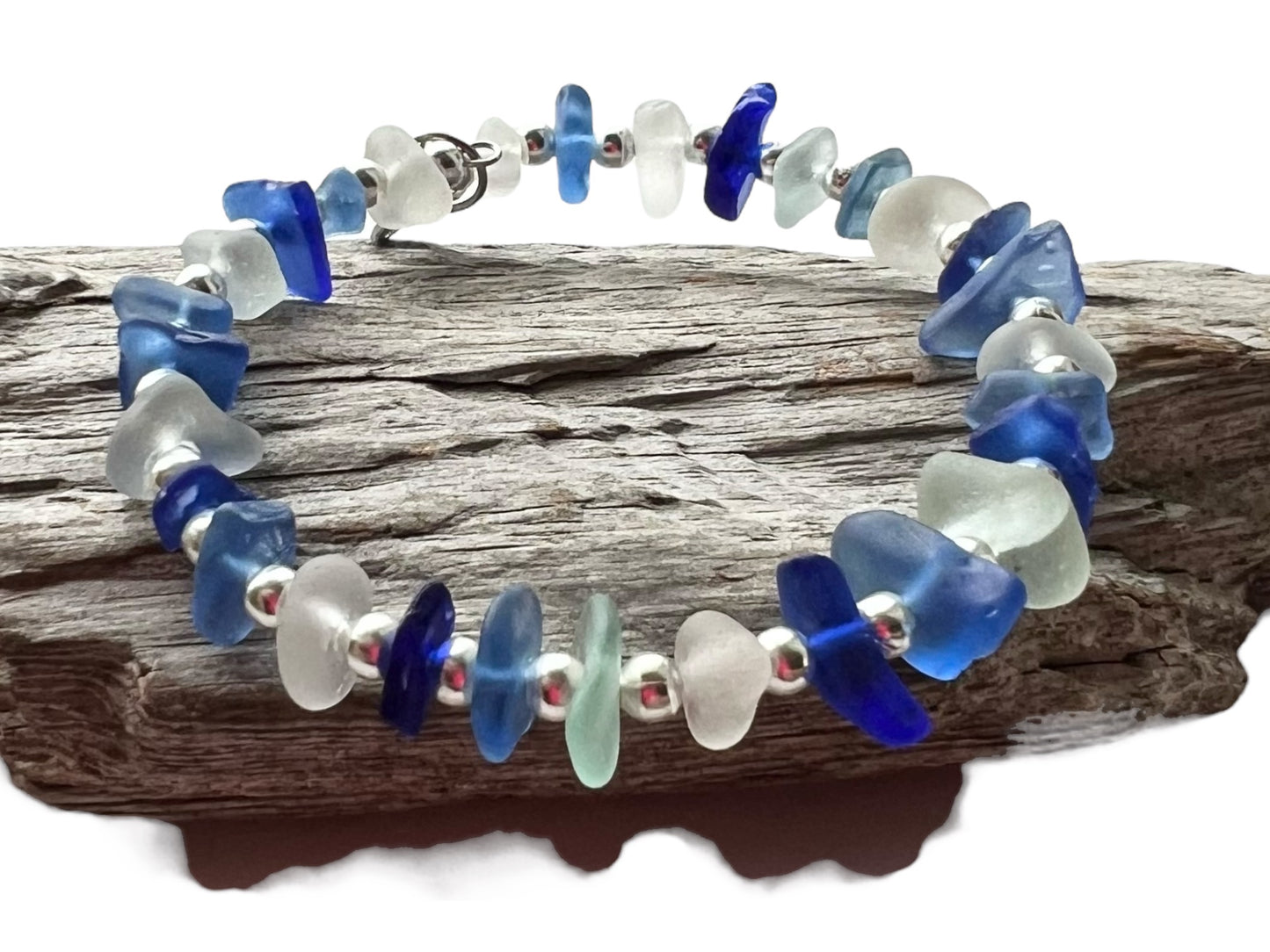 Seaham Sea Glass Full Circle Bracelet