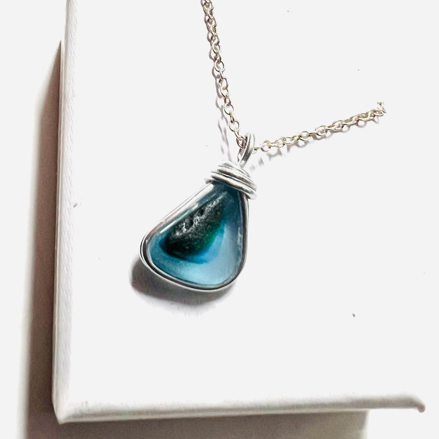 Seaham Sea Glass Multi Pendant