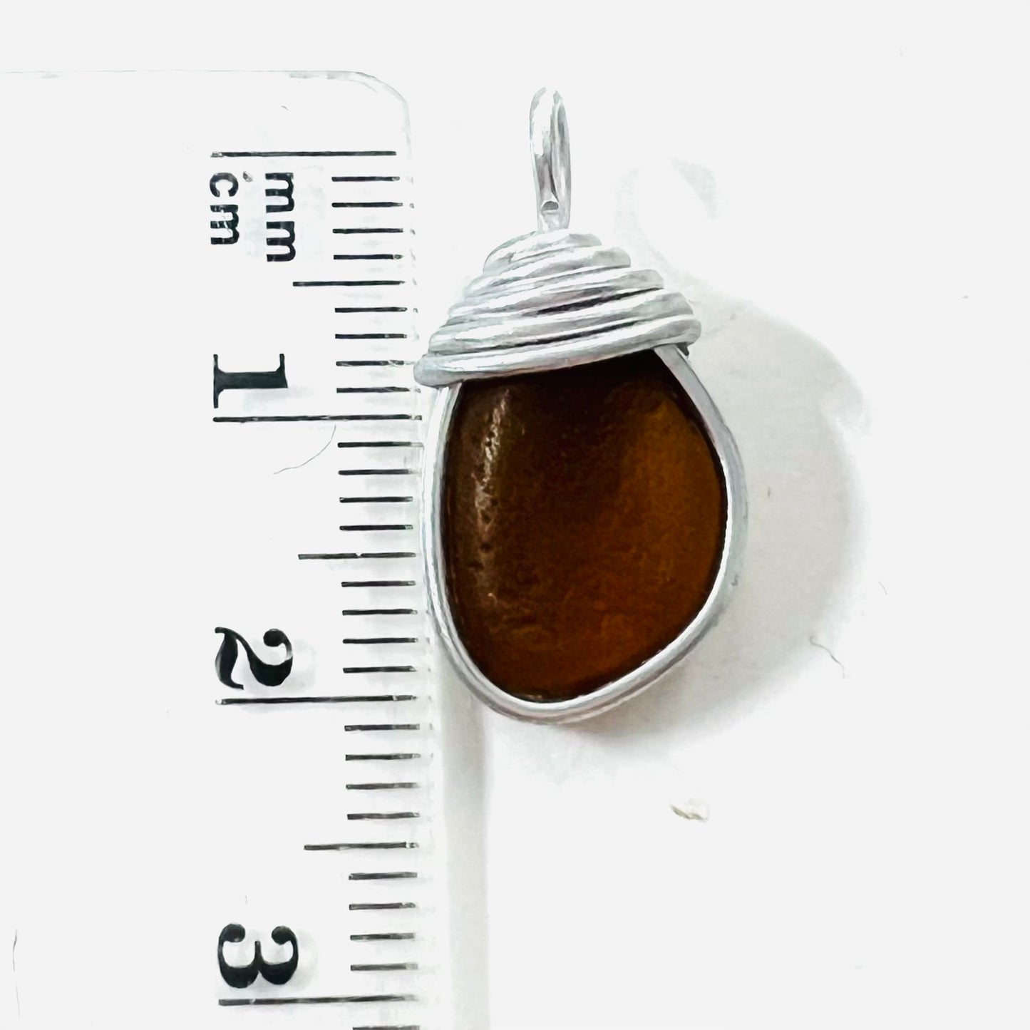 Cornish Turquouse Sea Pottery Pendant