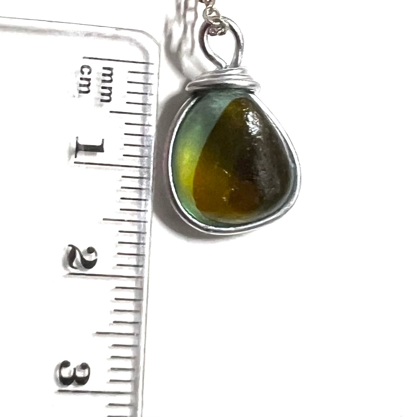 Rare Shades Seaham Sea Glass Multi Pendant