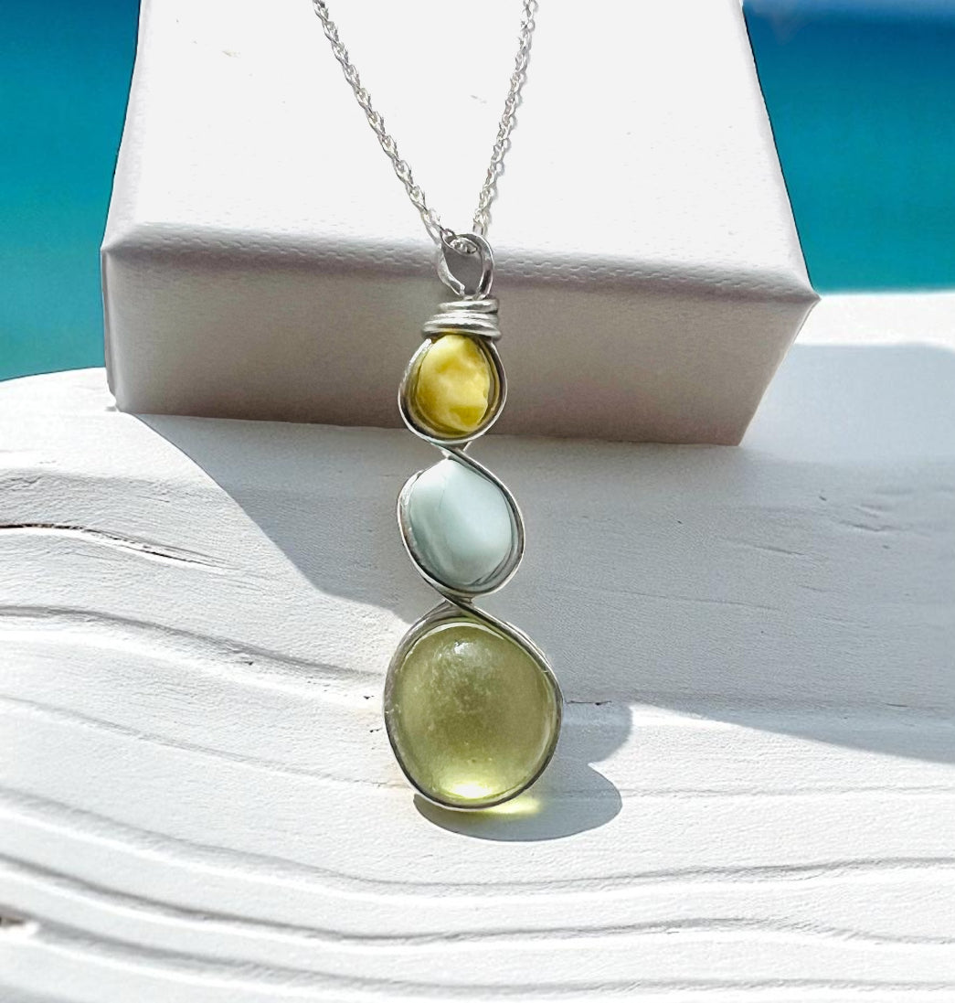 Seaham Sea Glass Pendant