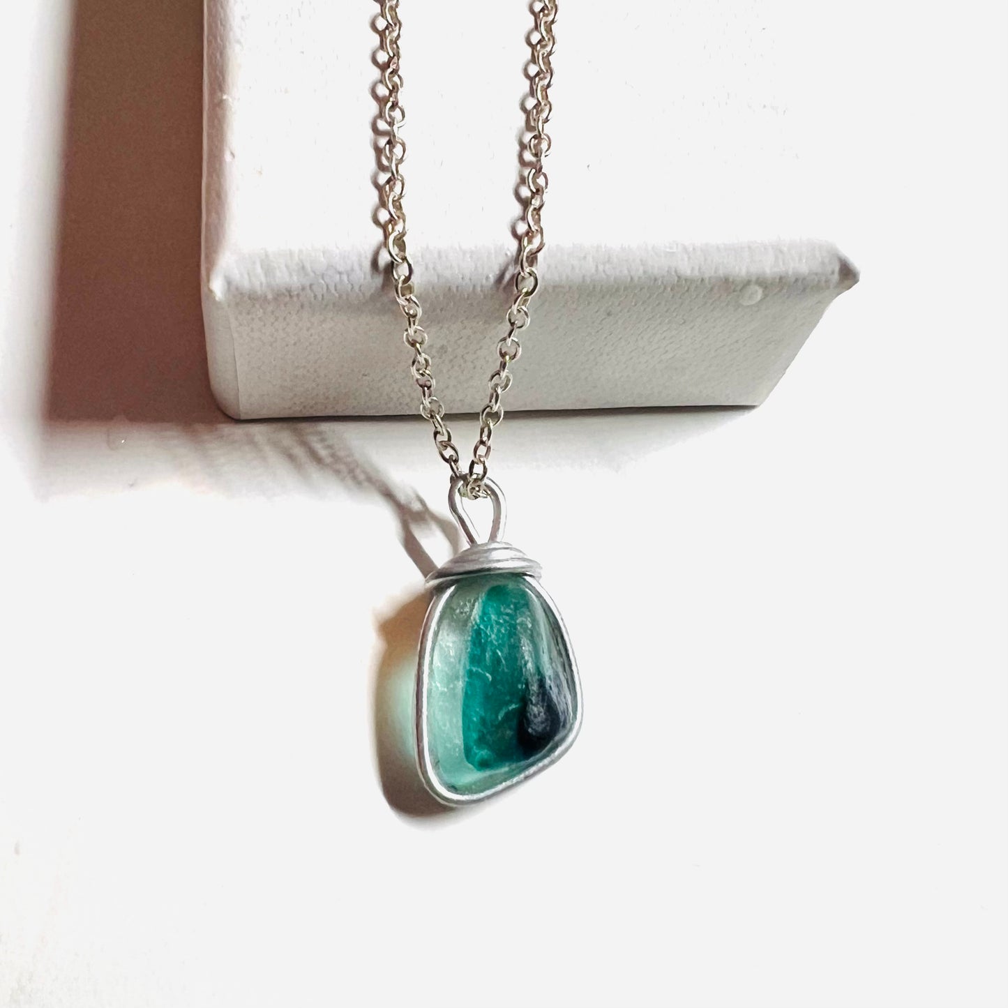 Seaham Sea Glass Multi Pendant