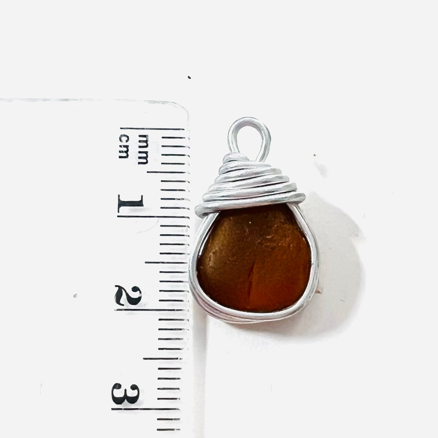 Cornish Turquouse Sea Pottery Pendant