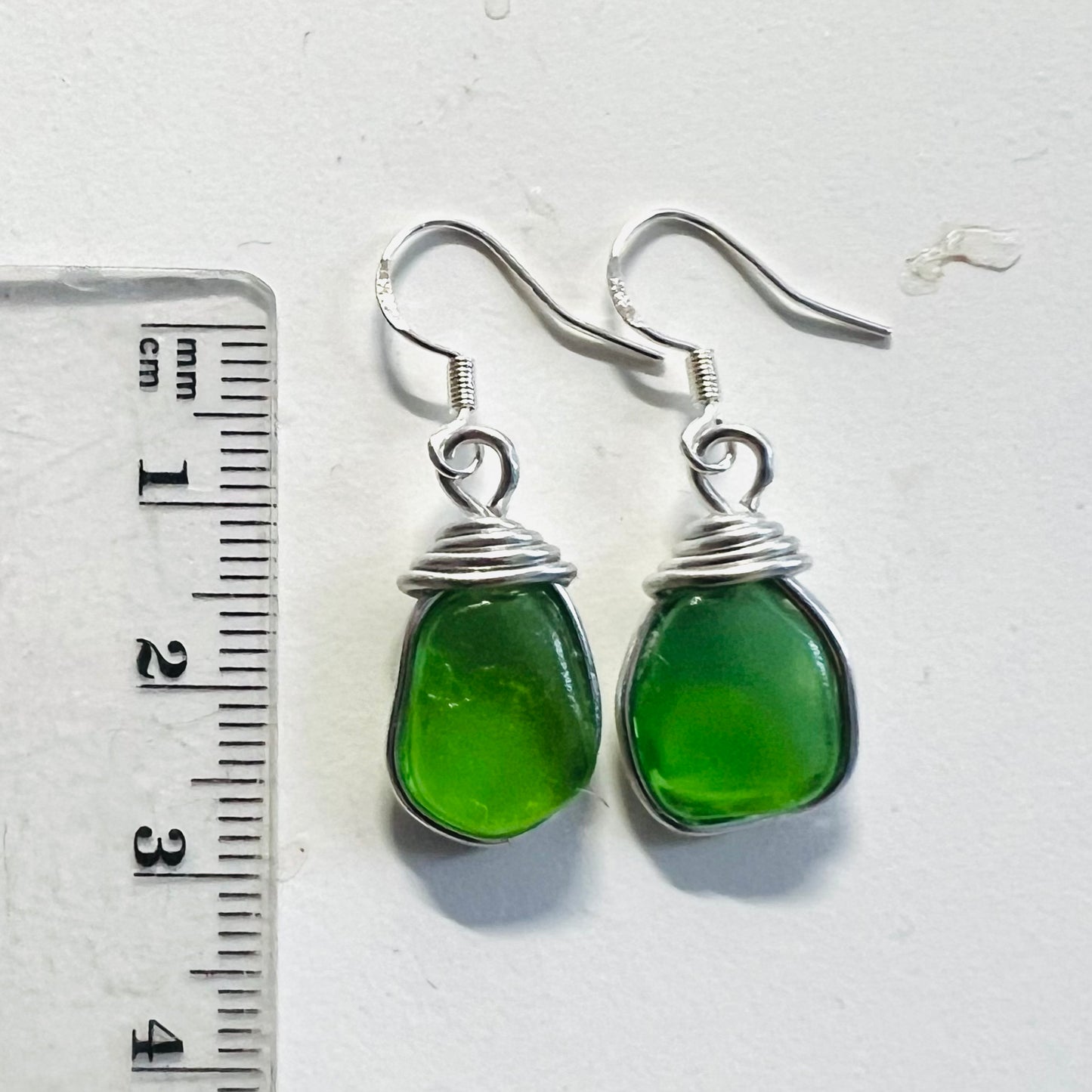 Seaham Sea Glass Earrings