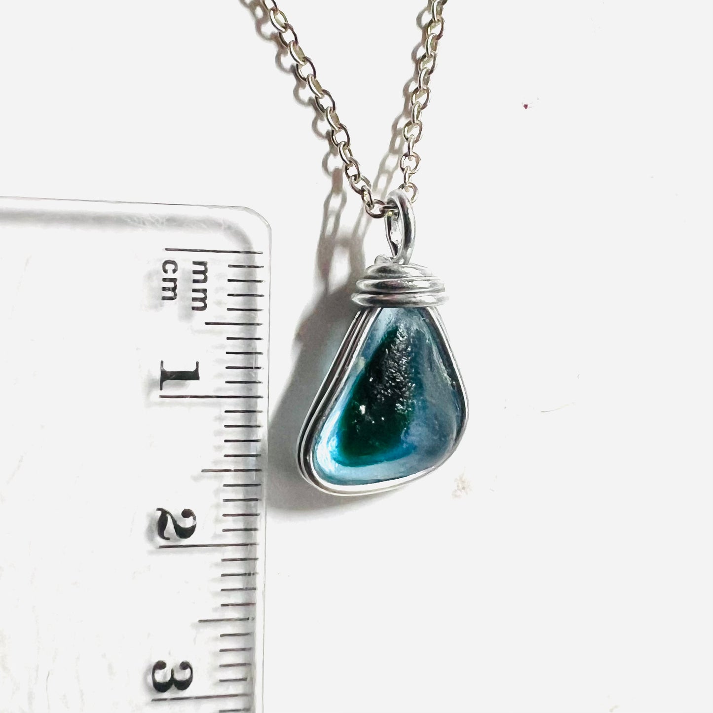 Seaham Sea Glass Multi Pendant
