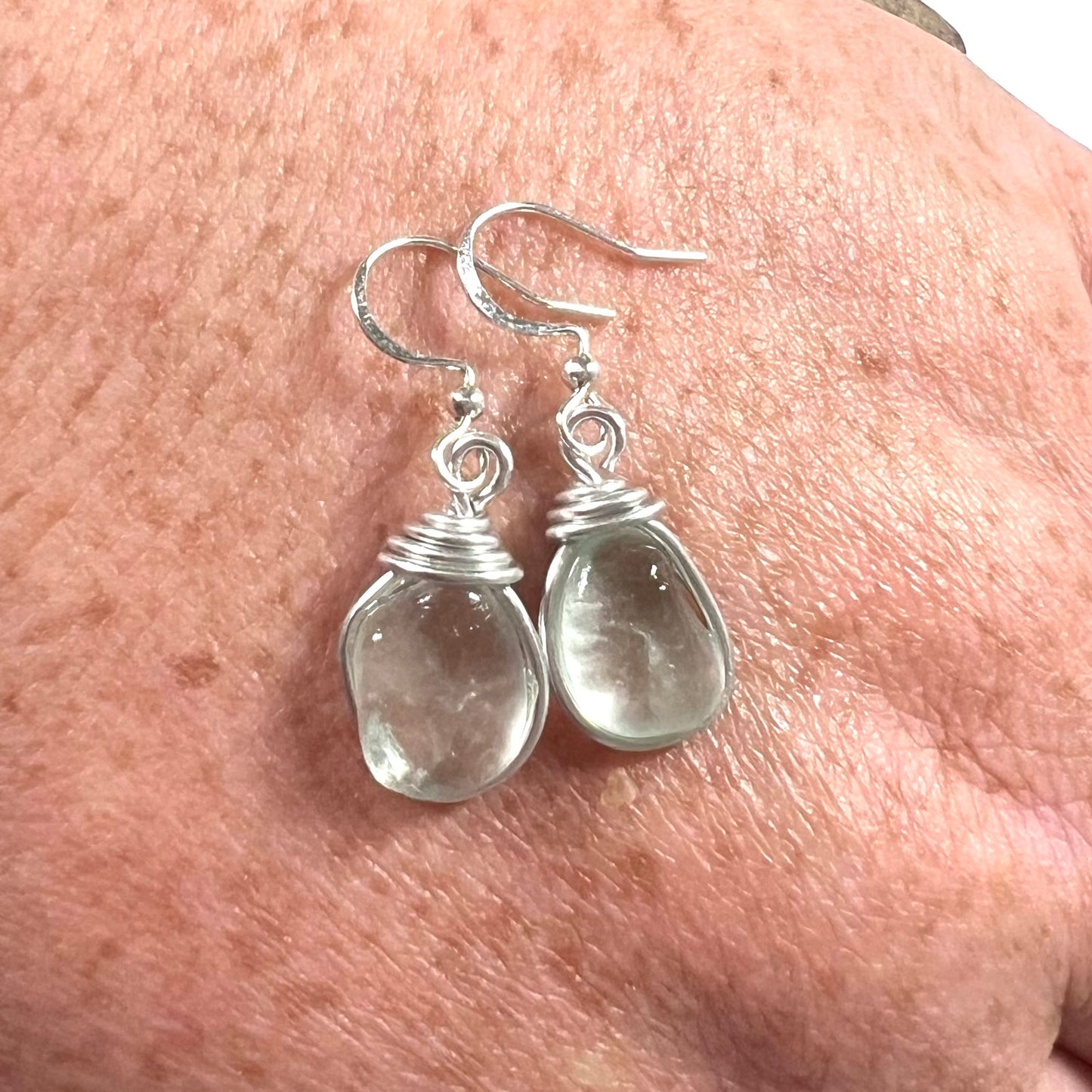 Seafoam Seaham Sea Glass Jewellery Set