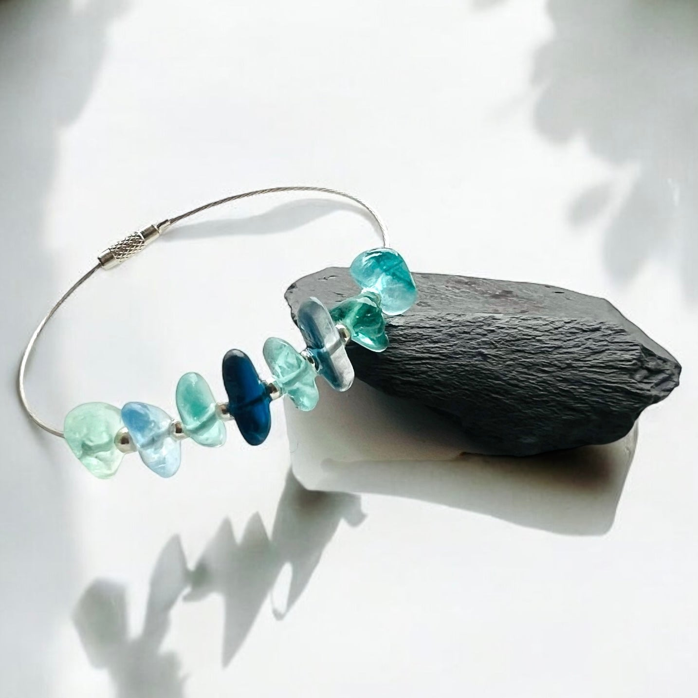 Seaham Sea Glass Bangle