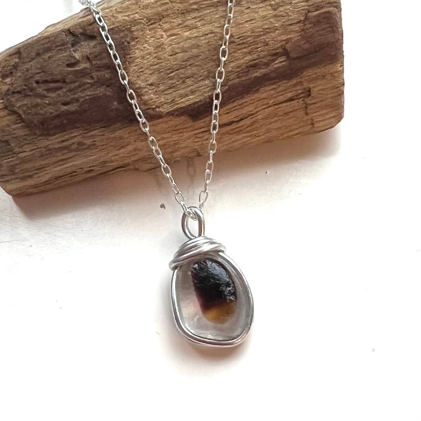 Seaham Sea Glass Multicolour Pendant