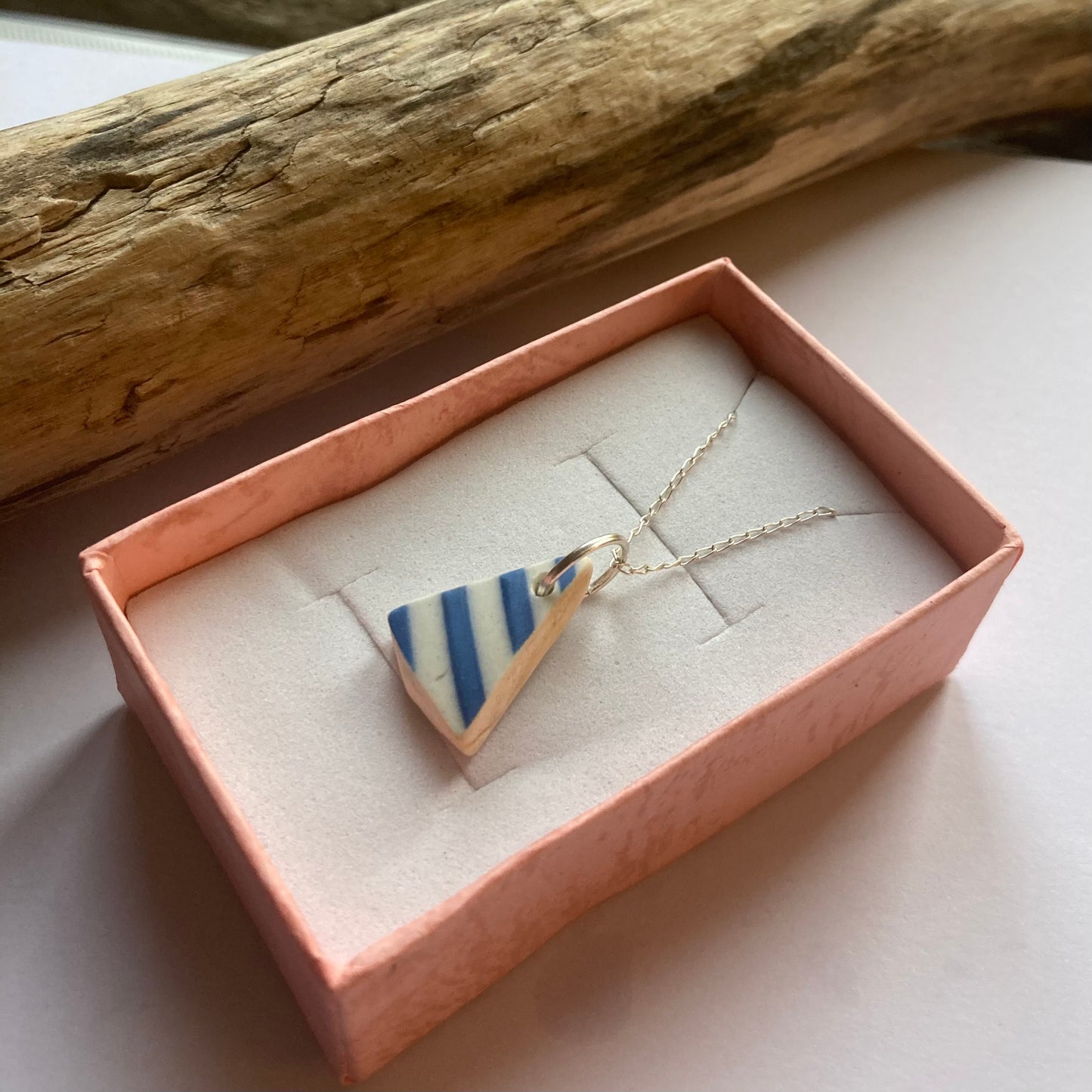 Scottish Sea Pottery Pendant from Ayrshire