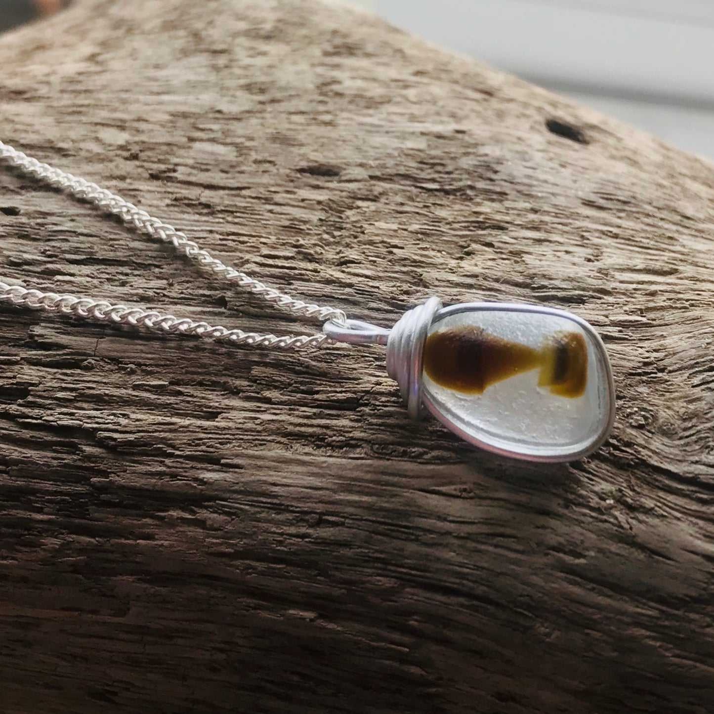 Seaham Sea Glass Multicolour Pendant
