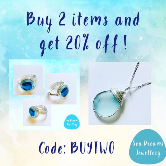 Buy Two or more items and get 20% off