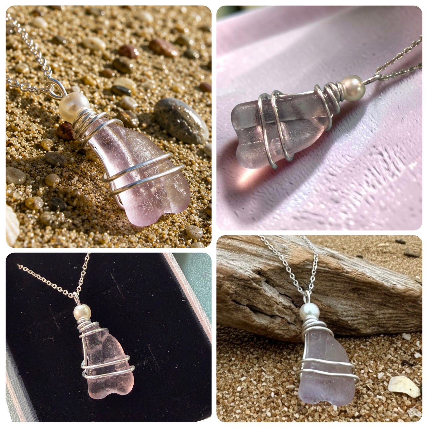 Scottish Highlands Sea Glass Pendant