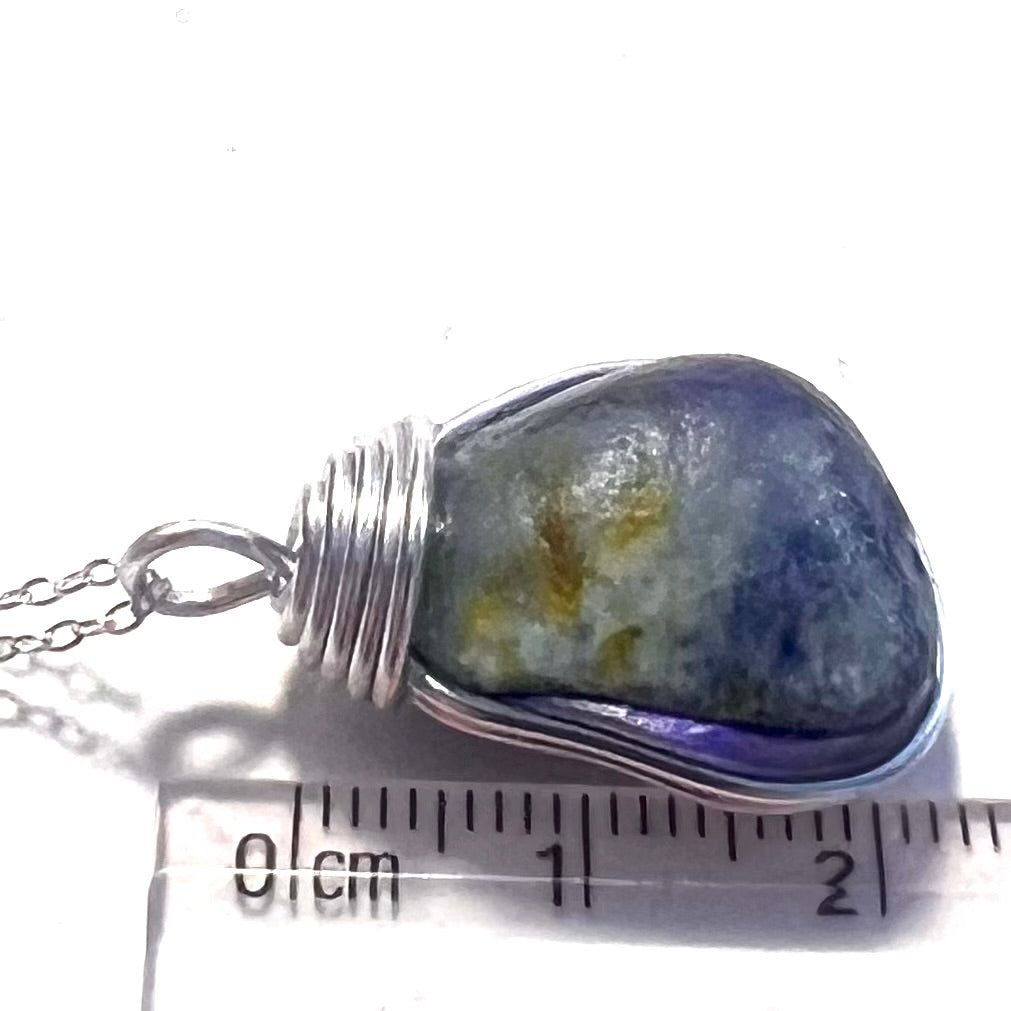 Seaham Sea Glass Chunky Multi Pendant