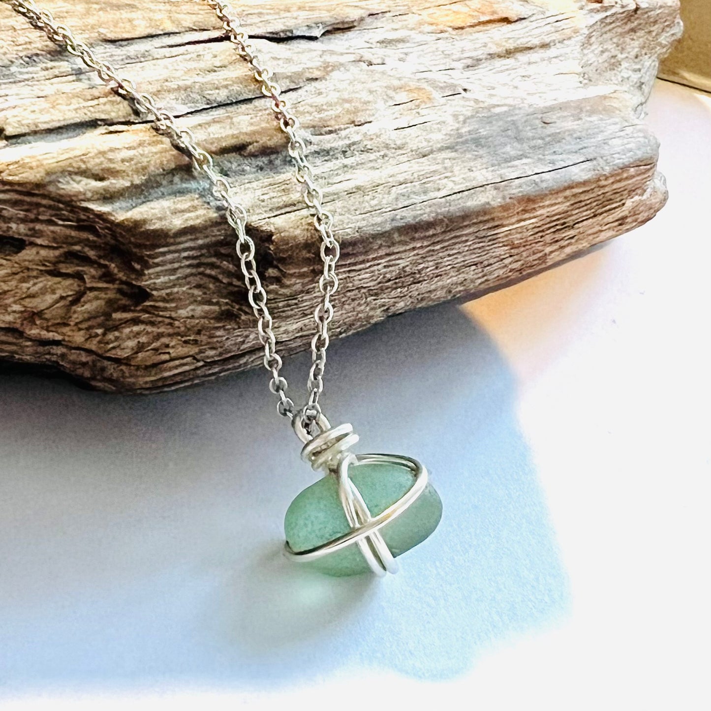 Small Seaham Sea Glass Pendant
