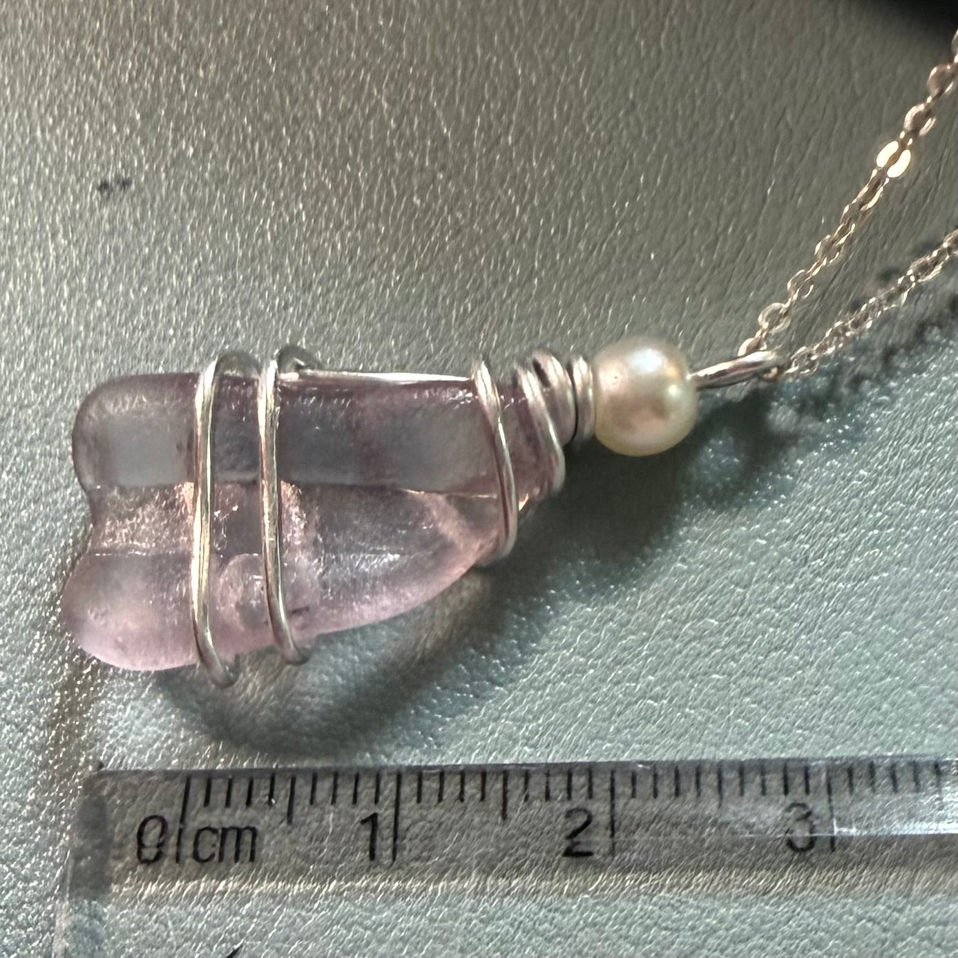 Scottish Highlands Sea Glass Pendant