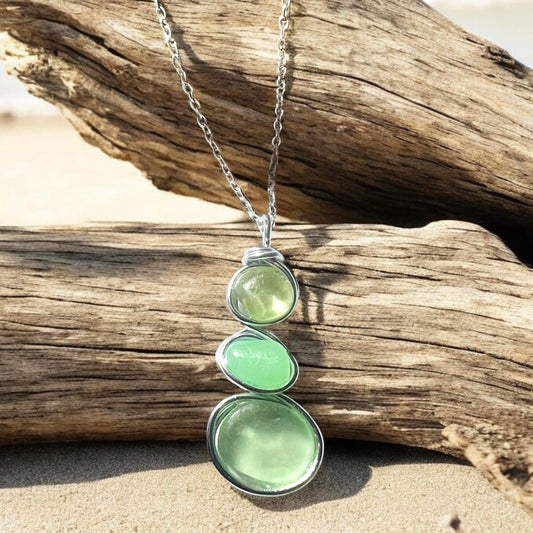 Canary Island Sea Glass Pendant