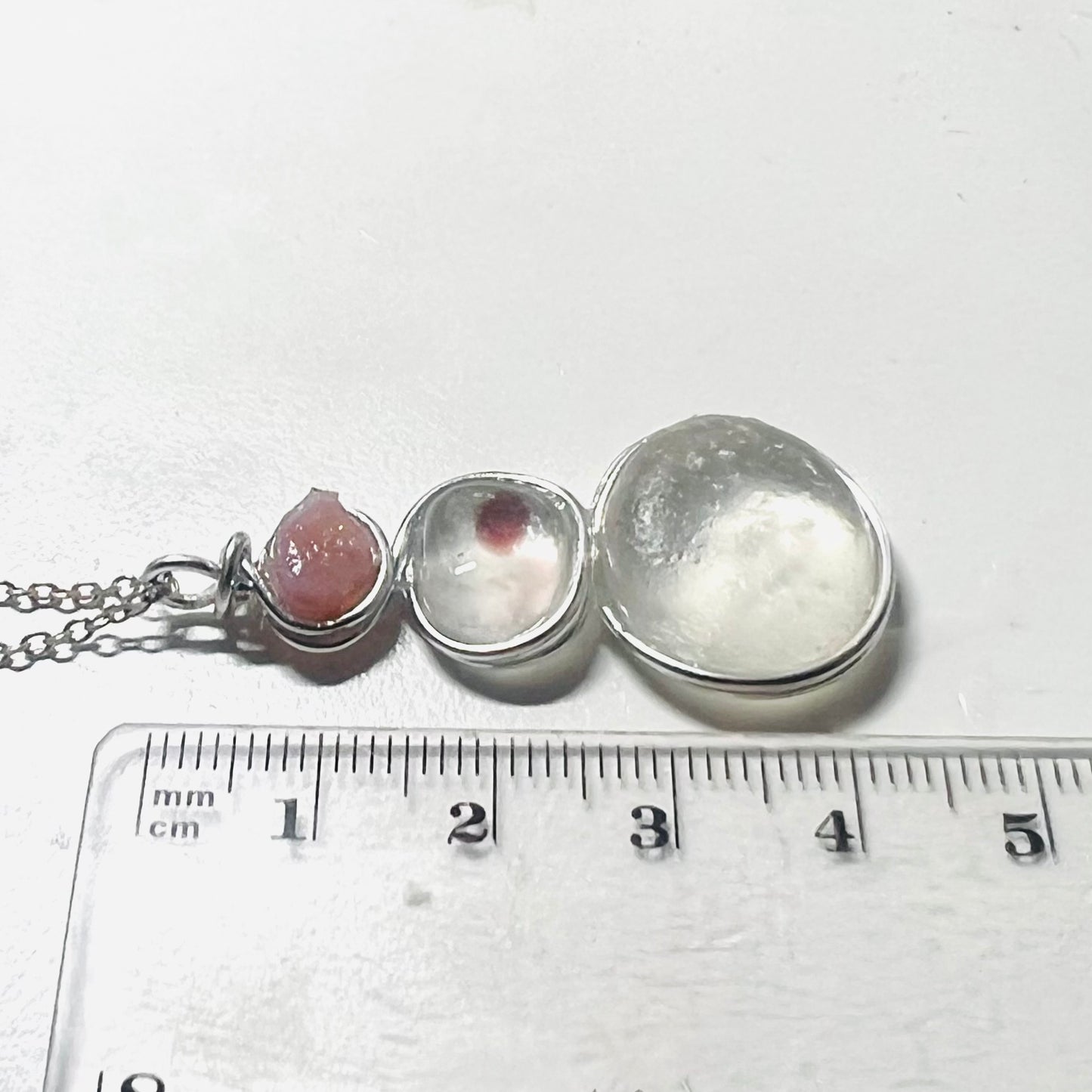 Three Piece Seaham Sea Glass Pendant