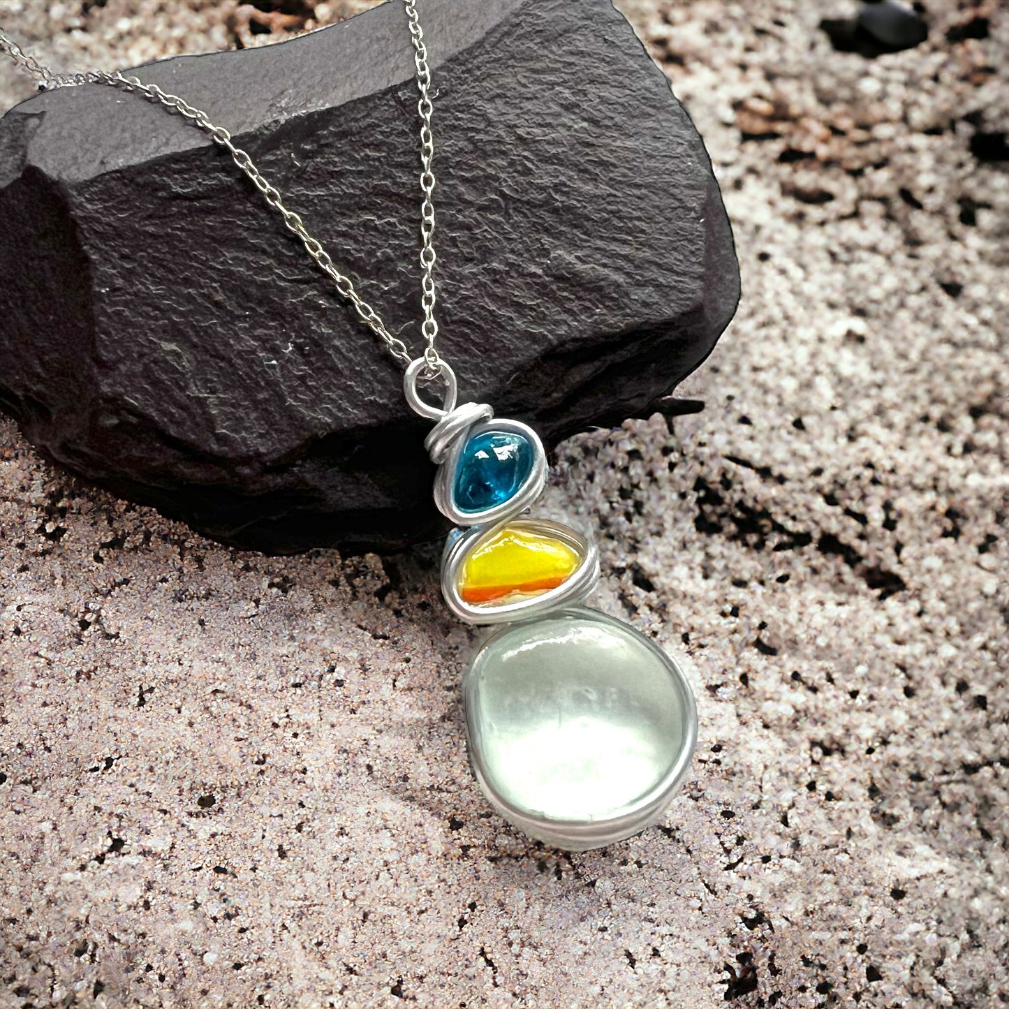 Seaham Sea Glass Pendant