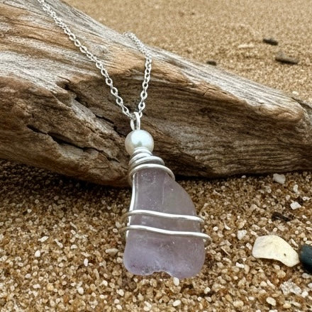 Scottish Highlands Sea Glass Pendant