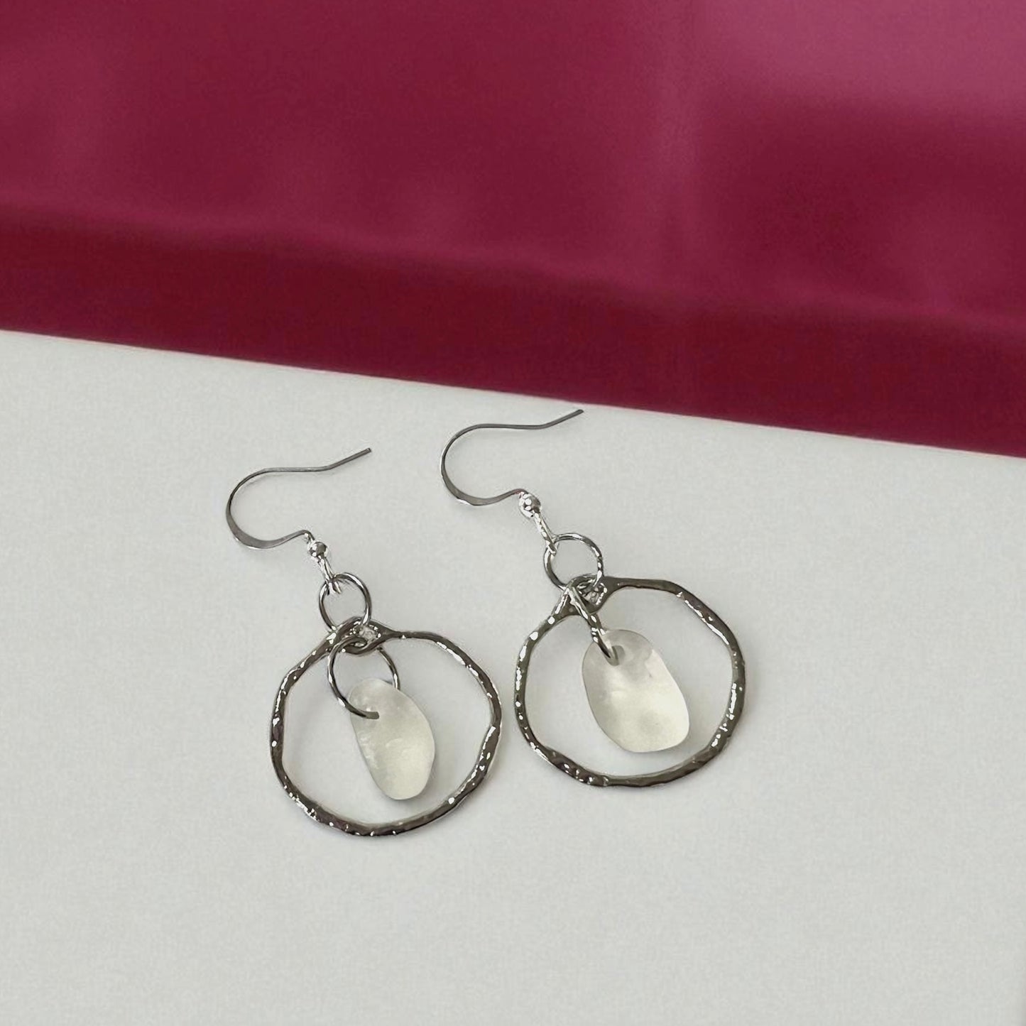 Seaham Sea Glass Earrings