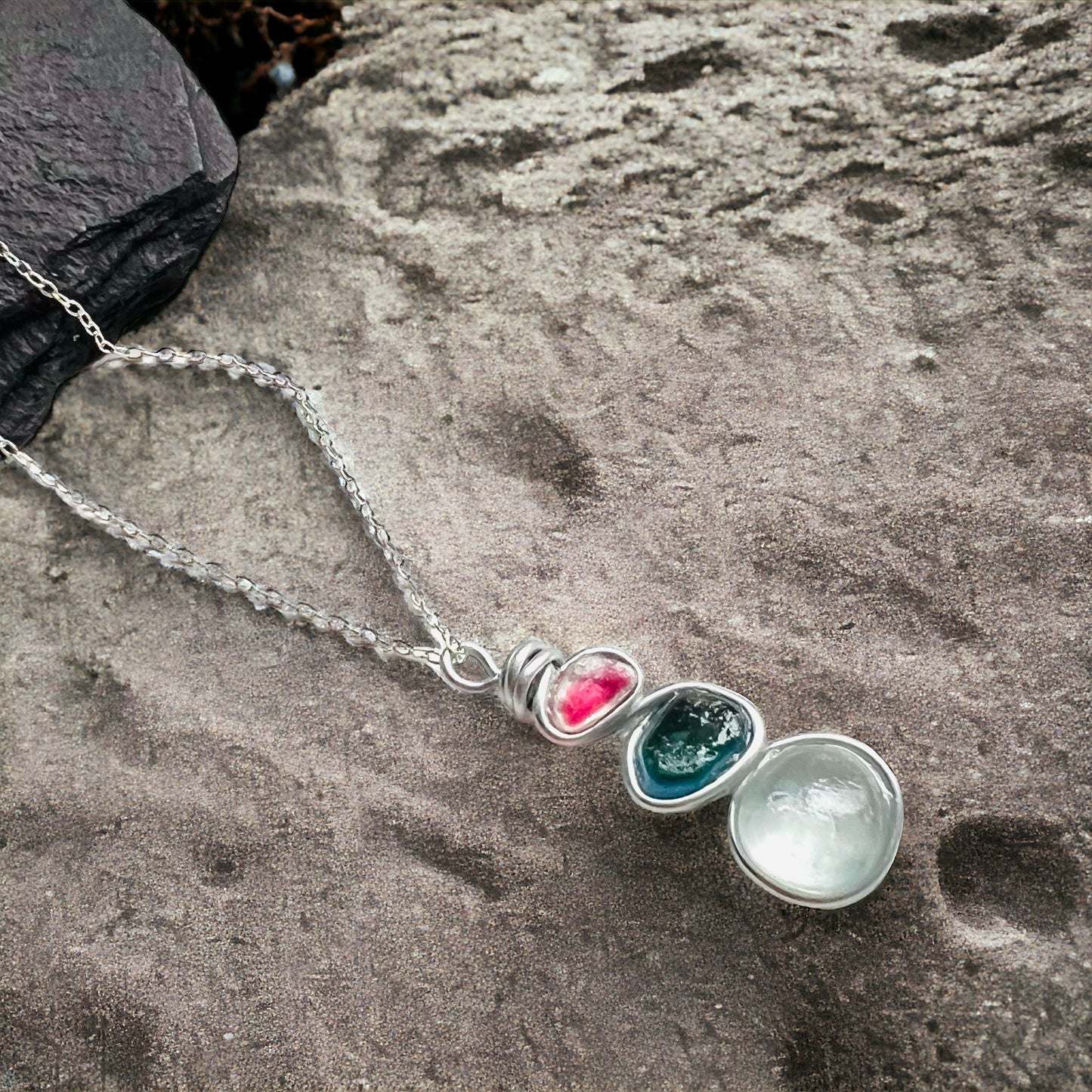 Seaham Sea Glass Pendant