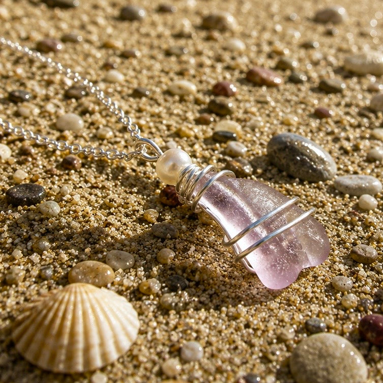 Scottish Highlands Sea Glass Pendant
