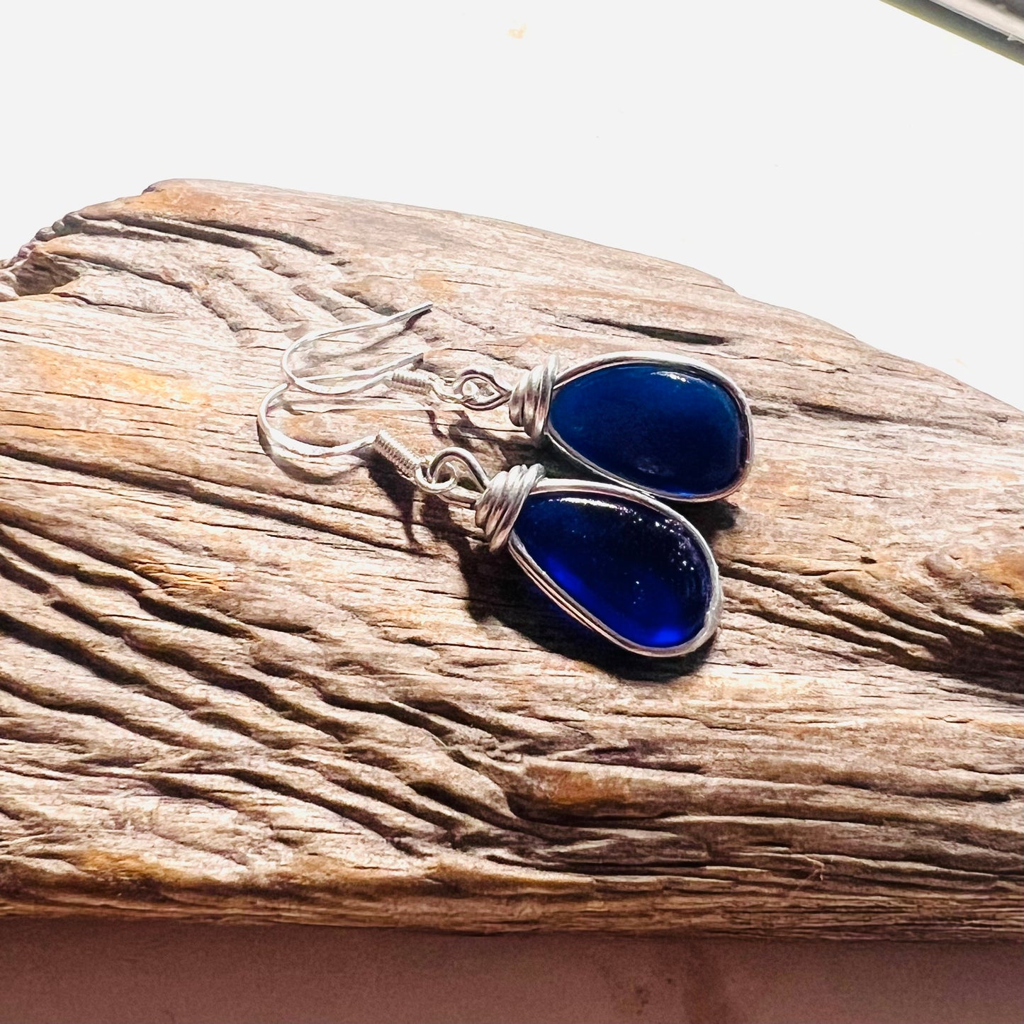 Seaham Sea Glass Earrings