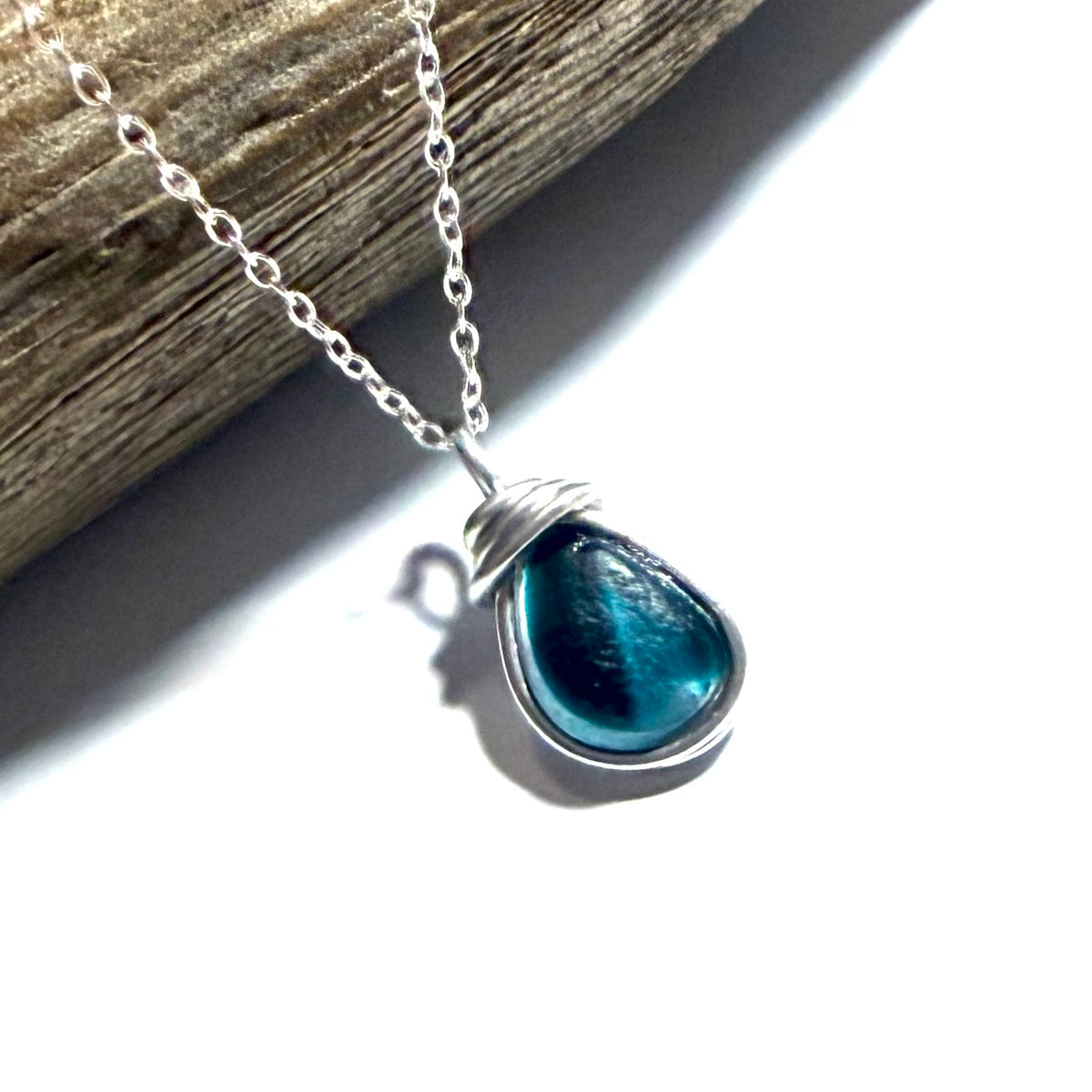 Small Seaham Sea Glass Multi Pendant