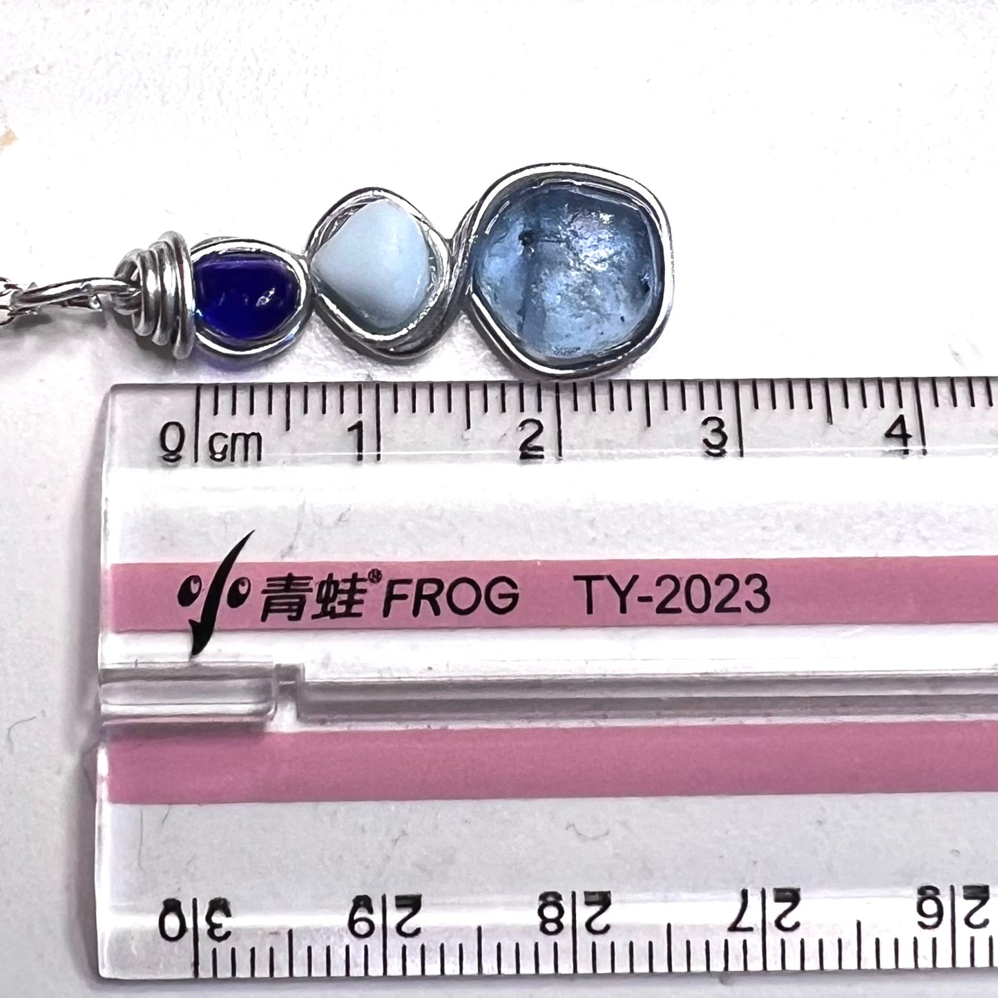 Three Piece Seaham Sea Glass Pendant