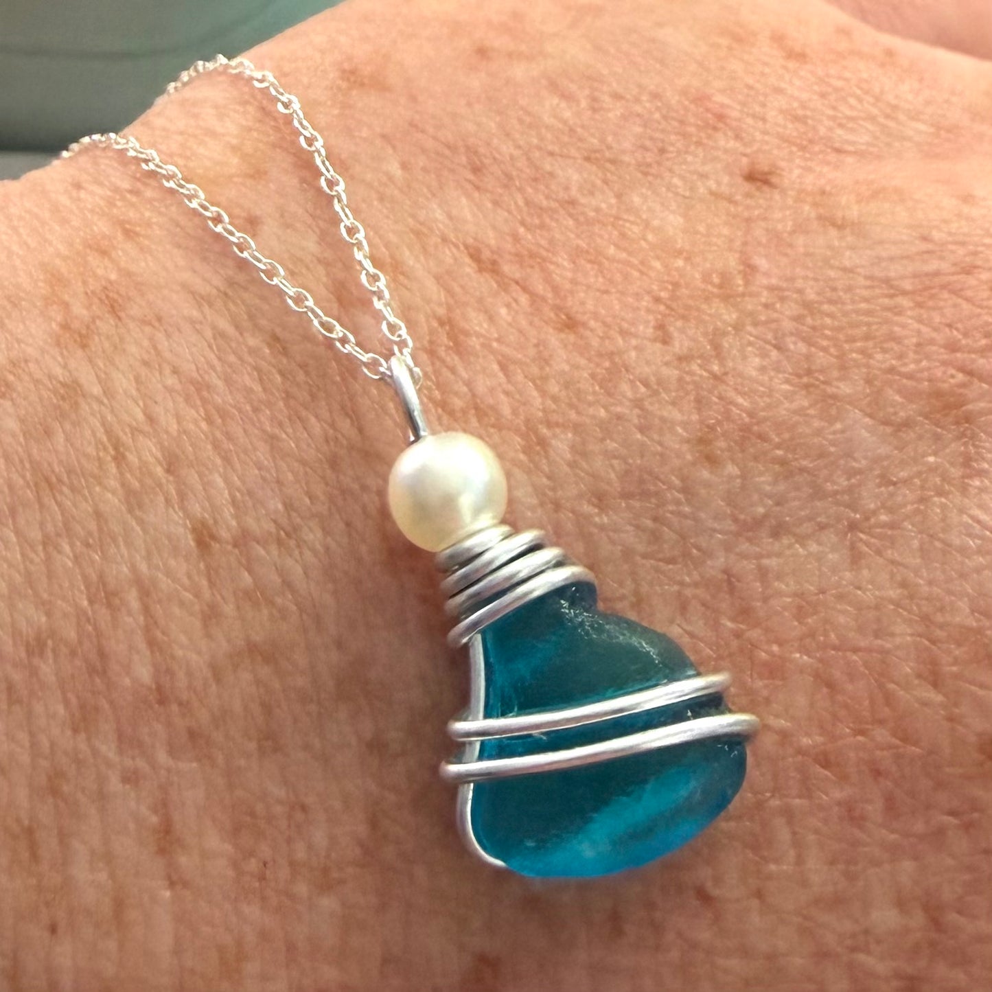 Seaham Sea Glass Pendant