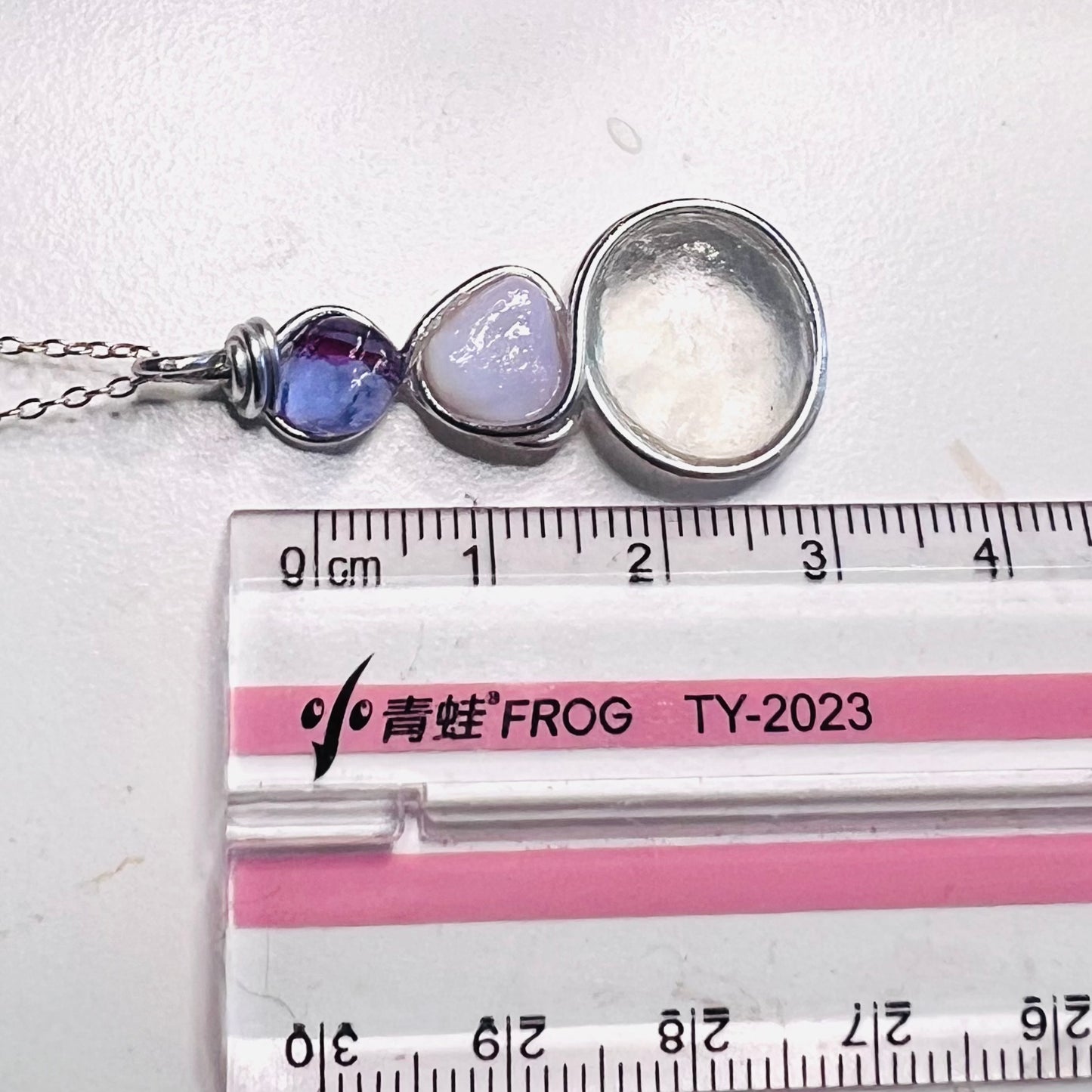 Three Piece Seaham Sea Glass Pendant
