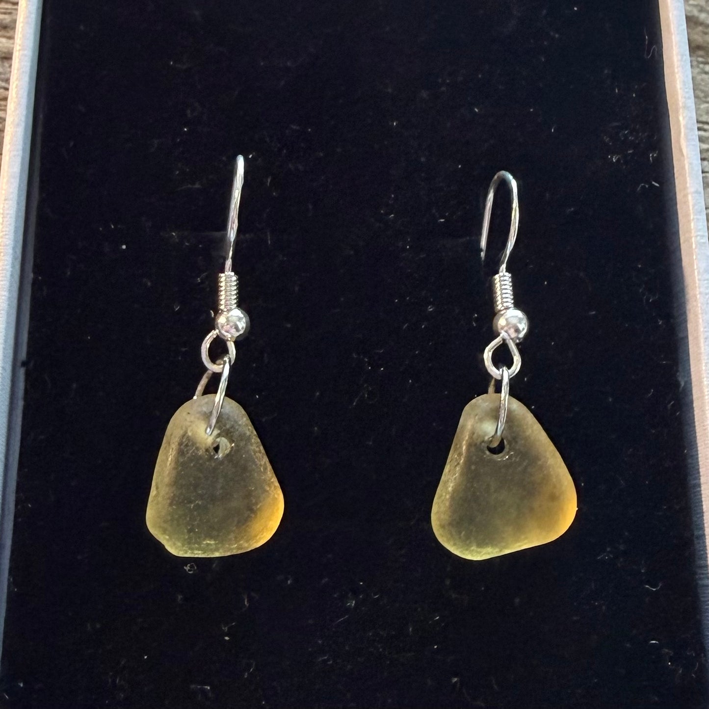 Spanish Sea Glass Earrings