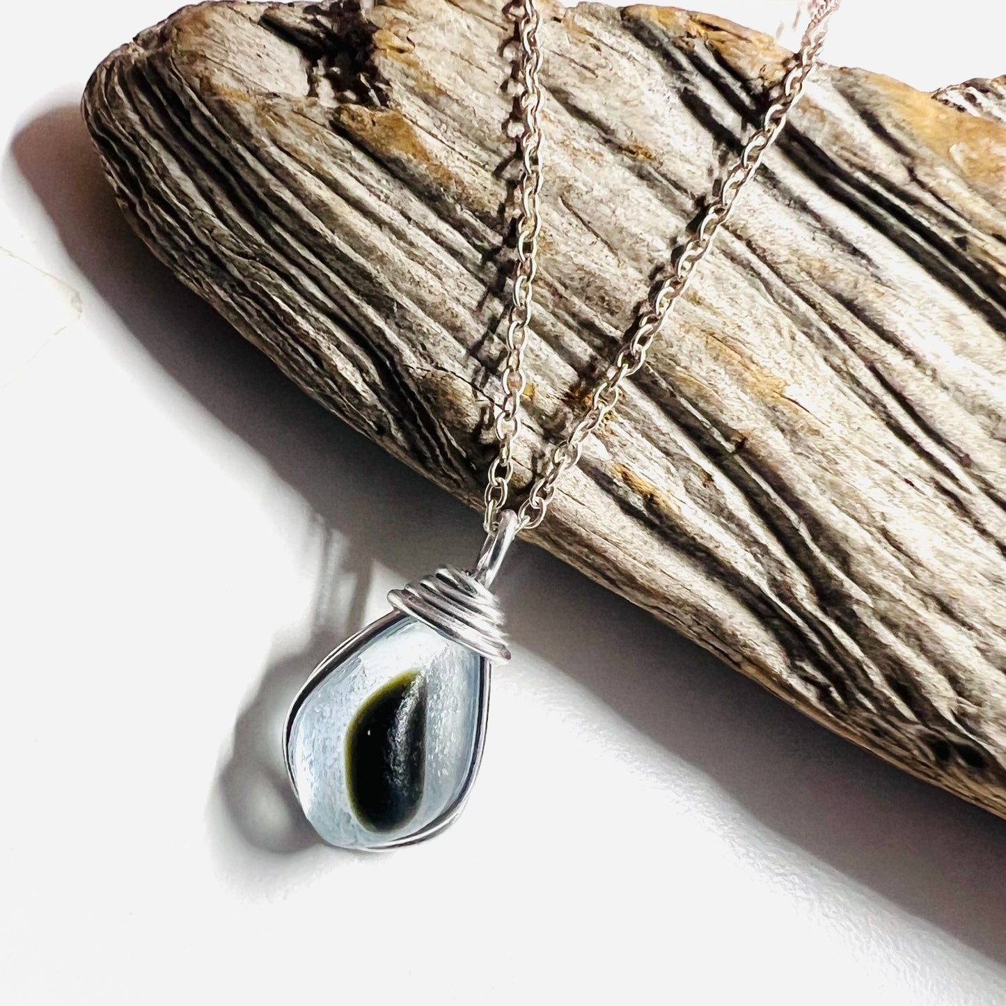 Seaham Sea Glass Multi Pendant