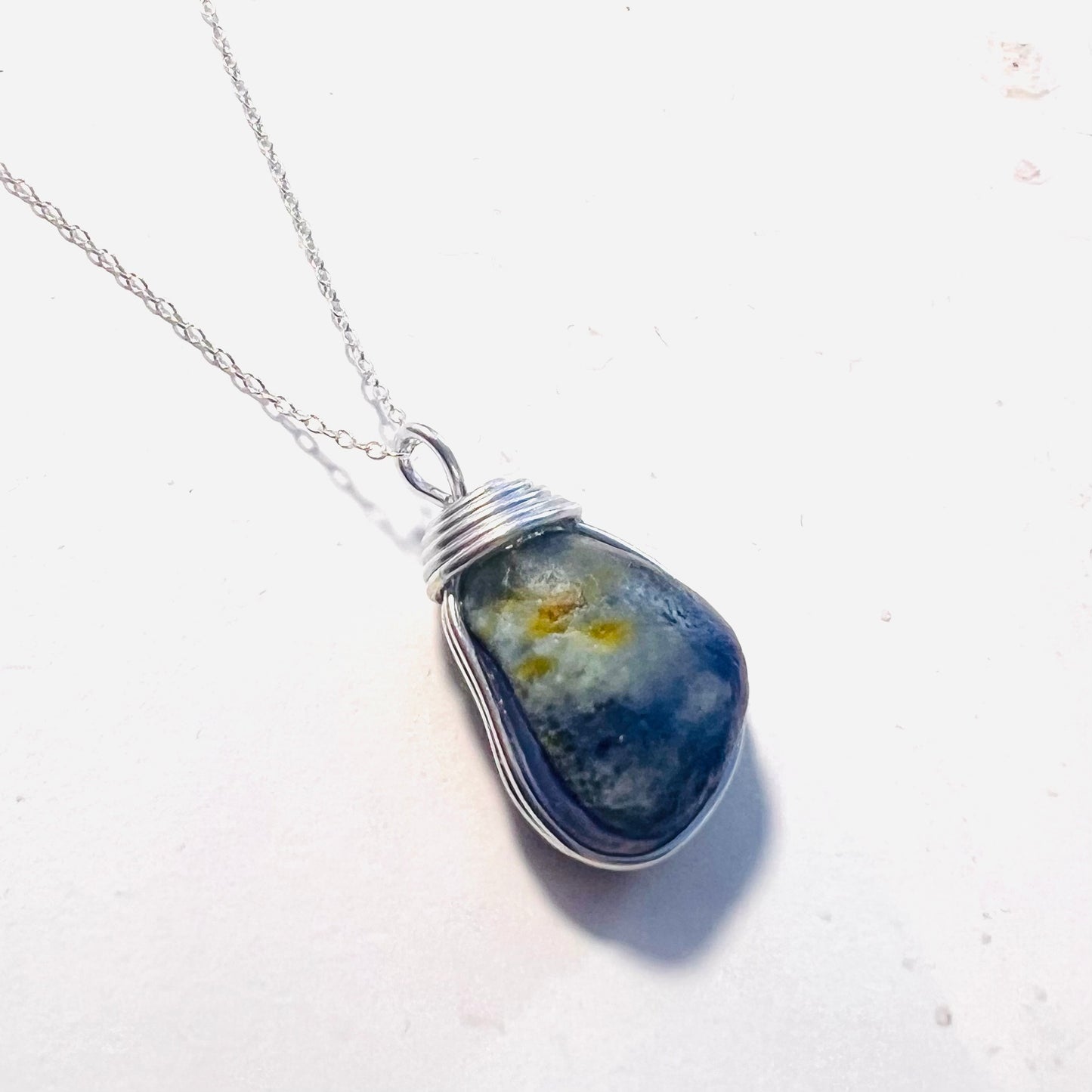 Seaham Sea Glass Chunky Multi Pendant