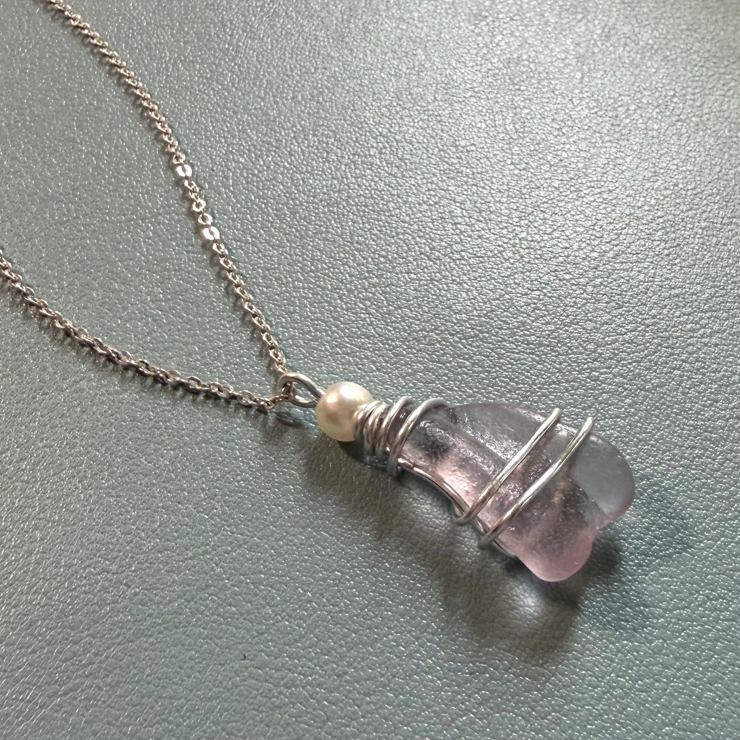 Scottish Highlands Sea Glass Pendant