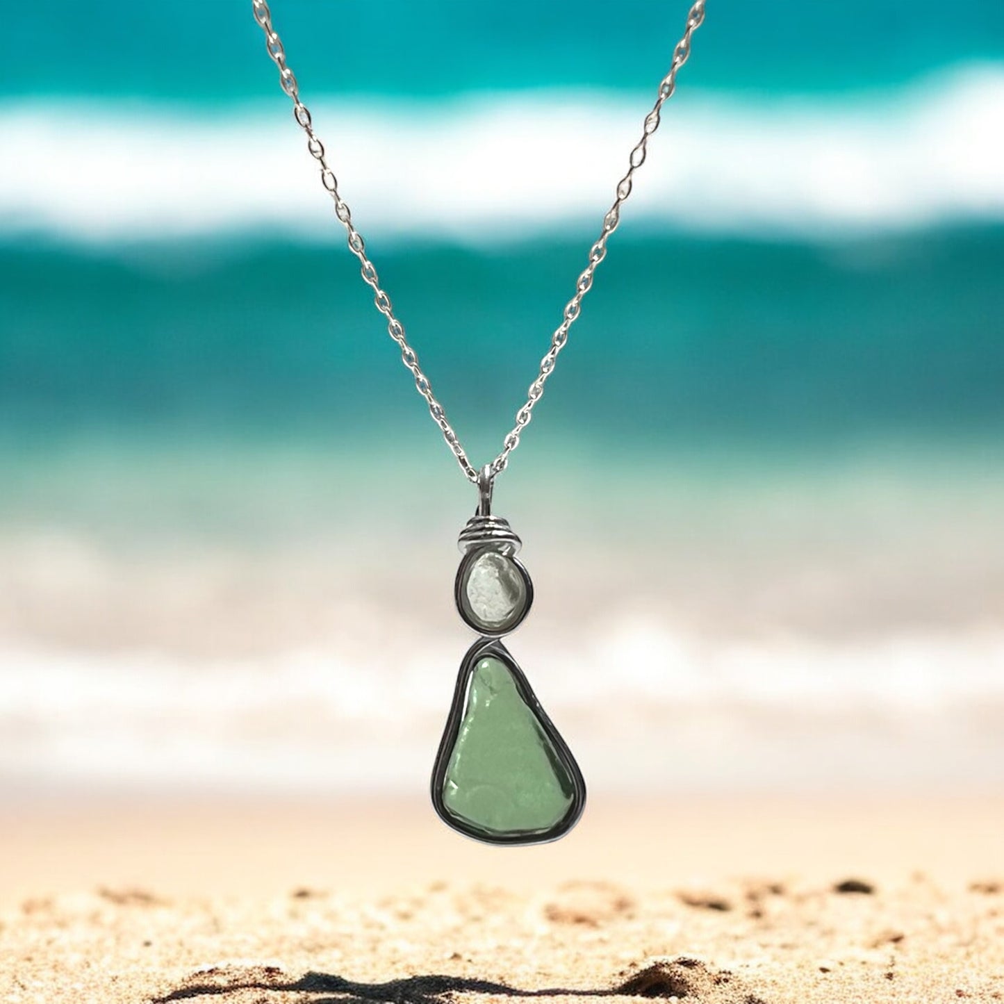 Cornish Sea Glass Pendant