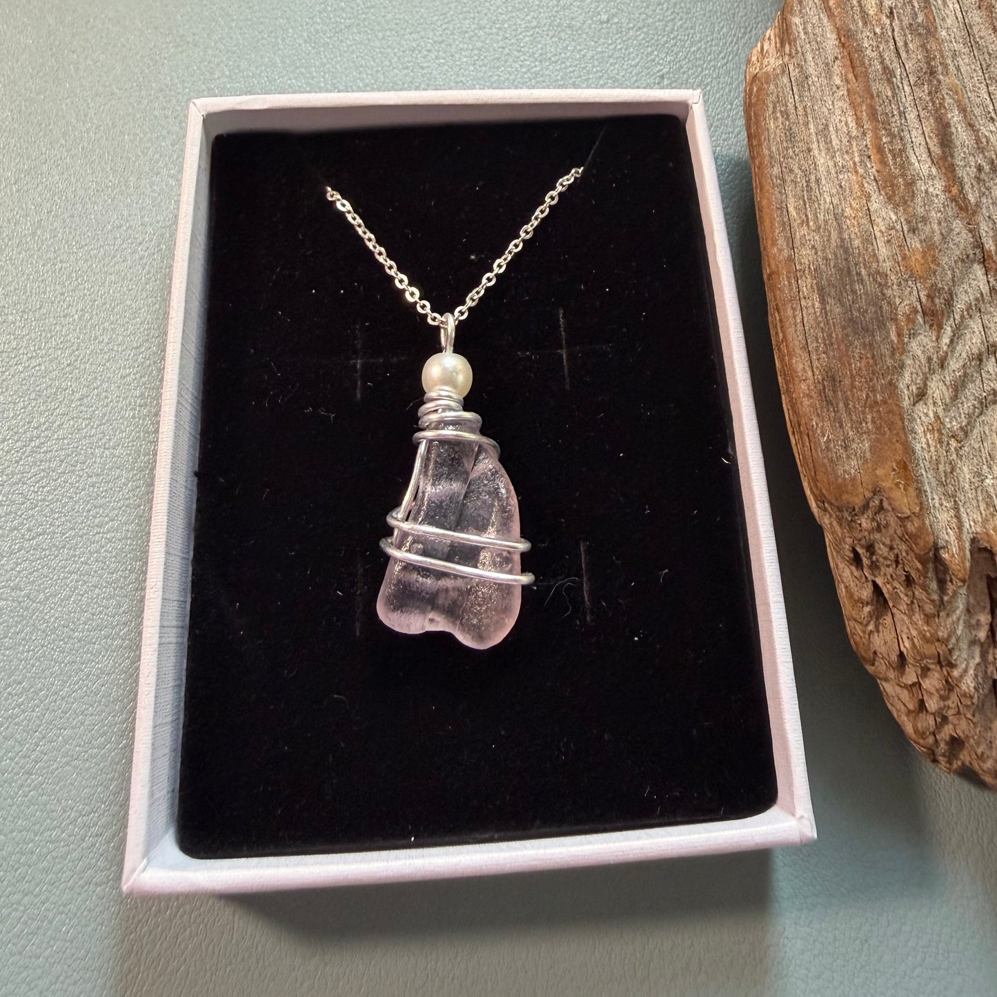 Scottish Highlands Sea Glass Pendant