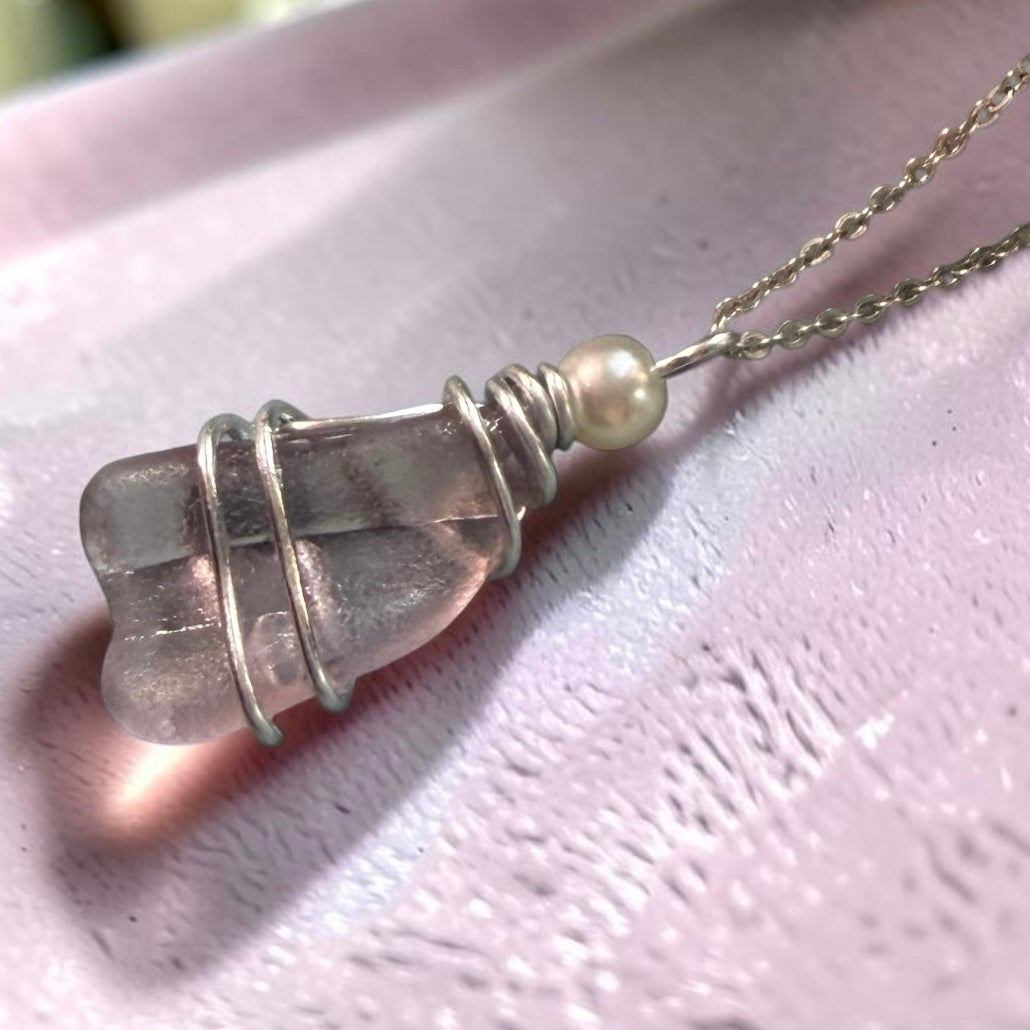 Scottish Highlands Sea Glass Pendant